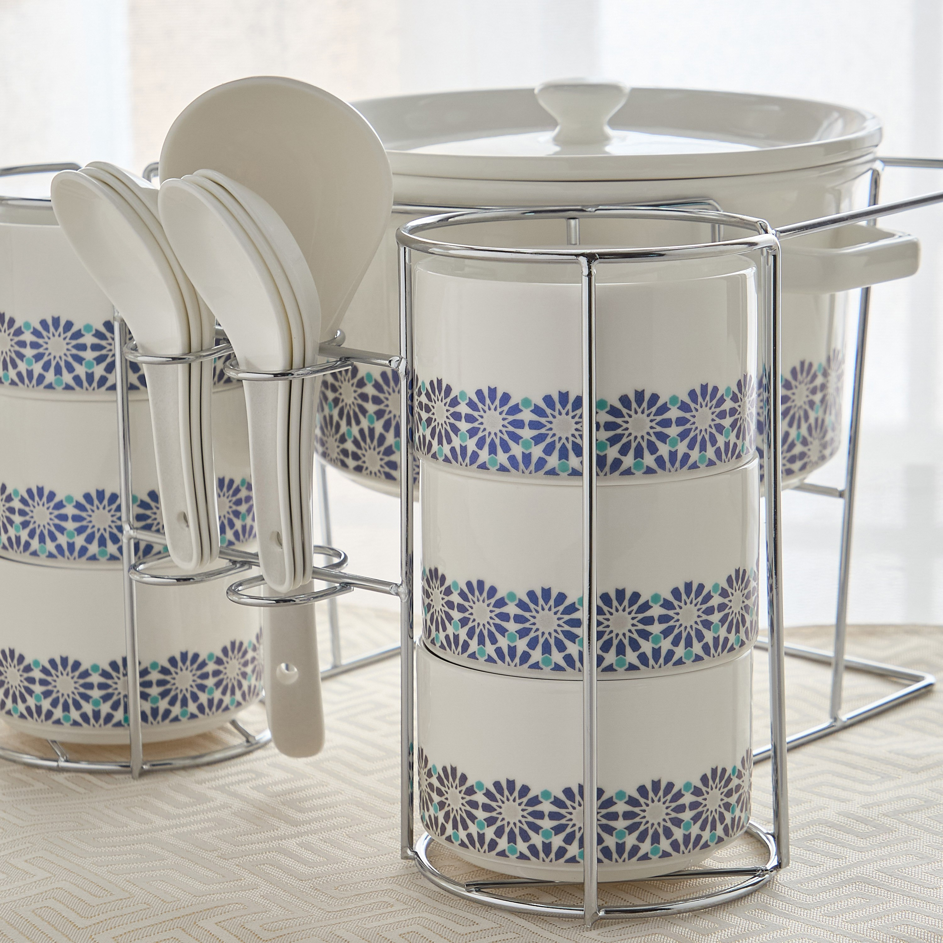 Orchid 16-Piece Soup Set with Stand-hbxdecorandfurnishings-tabletop-serveware-image-3