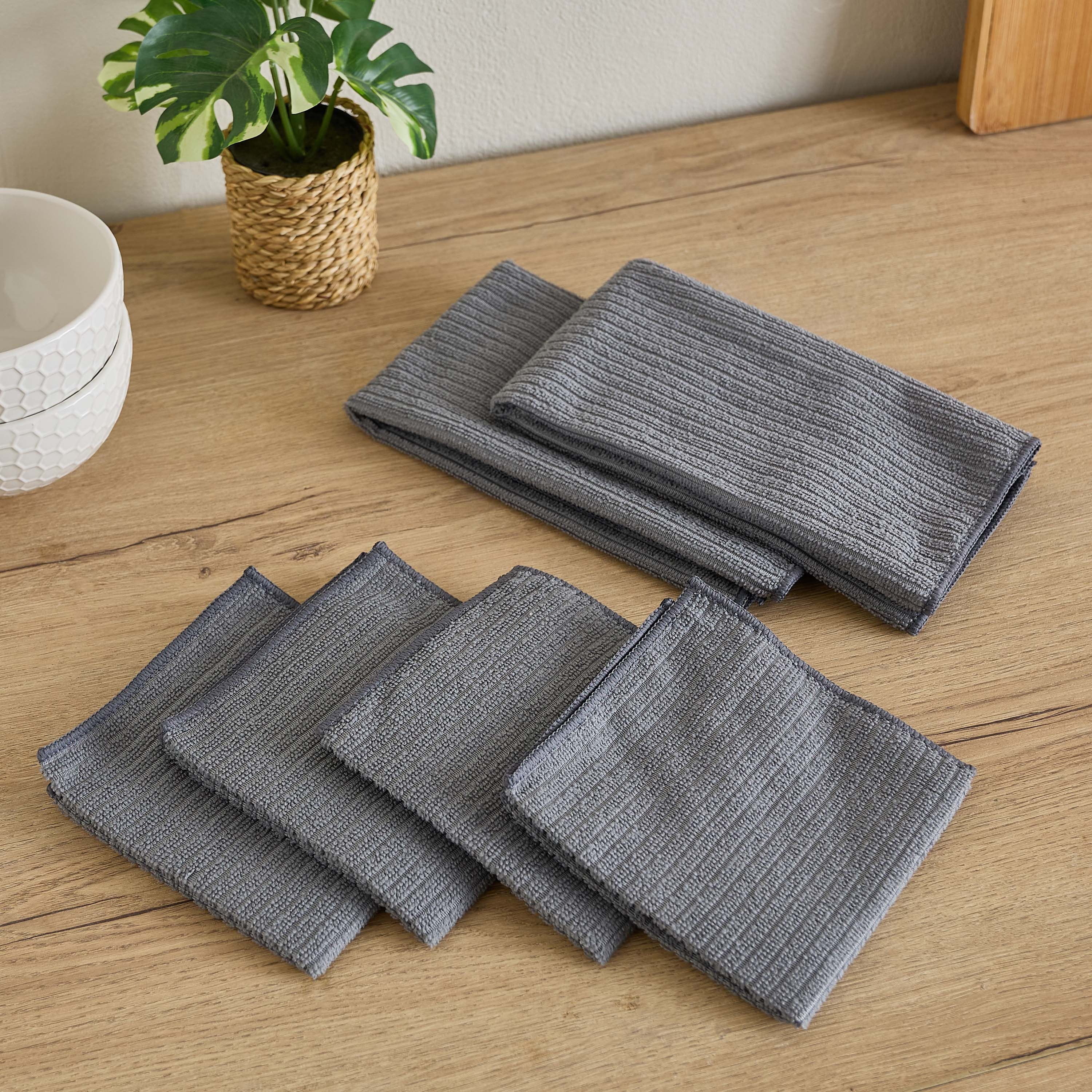 طقم مناشف مطبخ ألياف دقيقة 6 قطع من بريستول-hbxhomeware-kitchenware-kitchenlinens-image-2