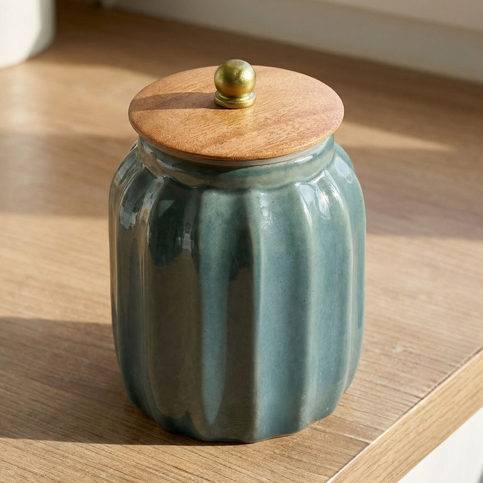 Flair Ceramic Jar - 750 ml-hbxhomeware-hbxkitchen-image-1