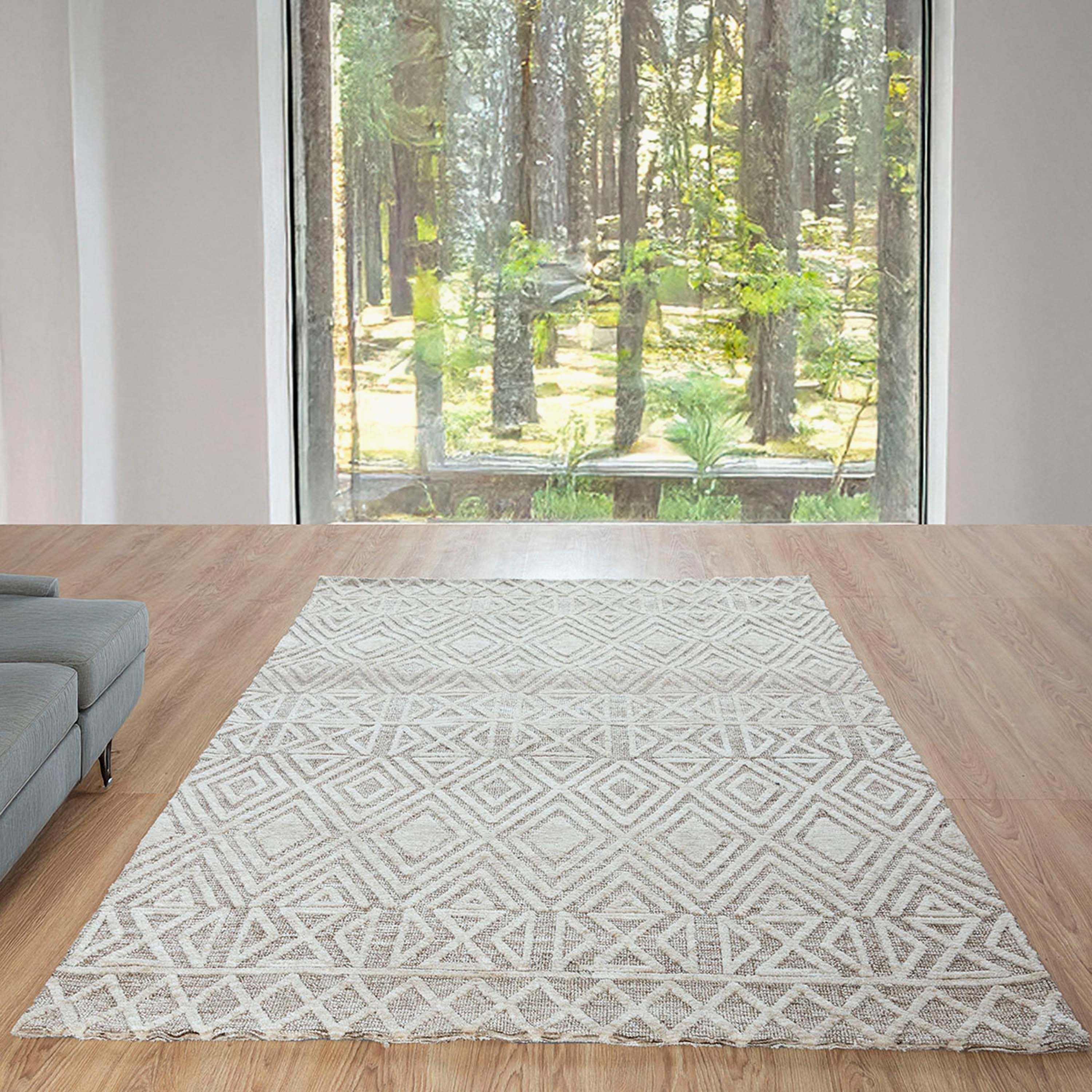 Milton Suri Microfibre Knitted Rug - 150x200 cm-hbxdecorandfurnishings-floorcoverings-rugs-image-5