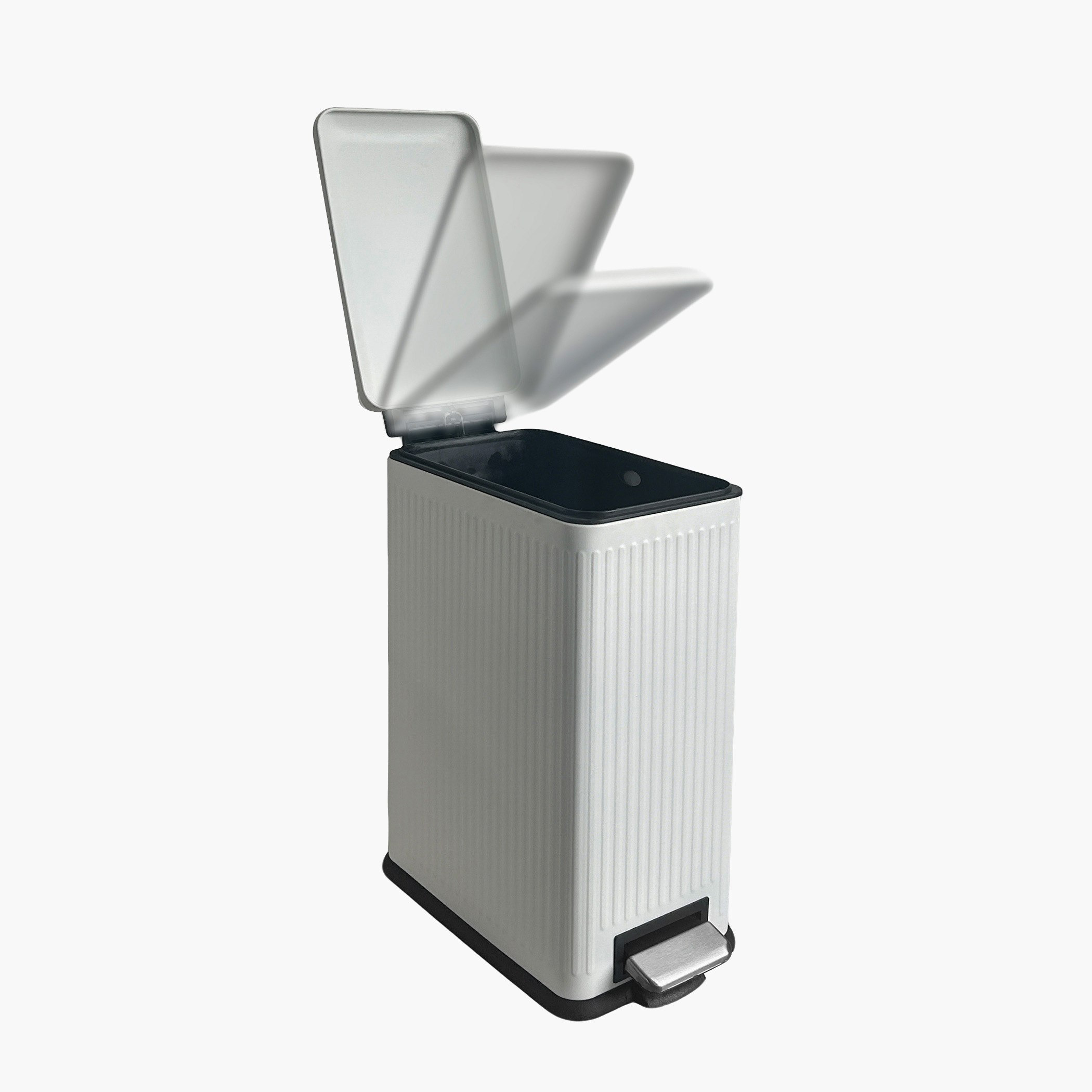 Nyla Rectangular Stainless Steel Pedal Bin - 30 L-hbxhomeware-hbxbathroom-image-4
