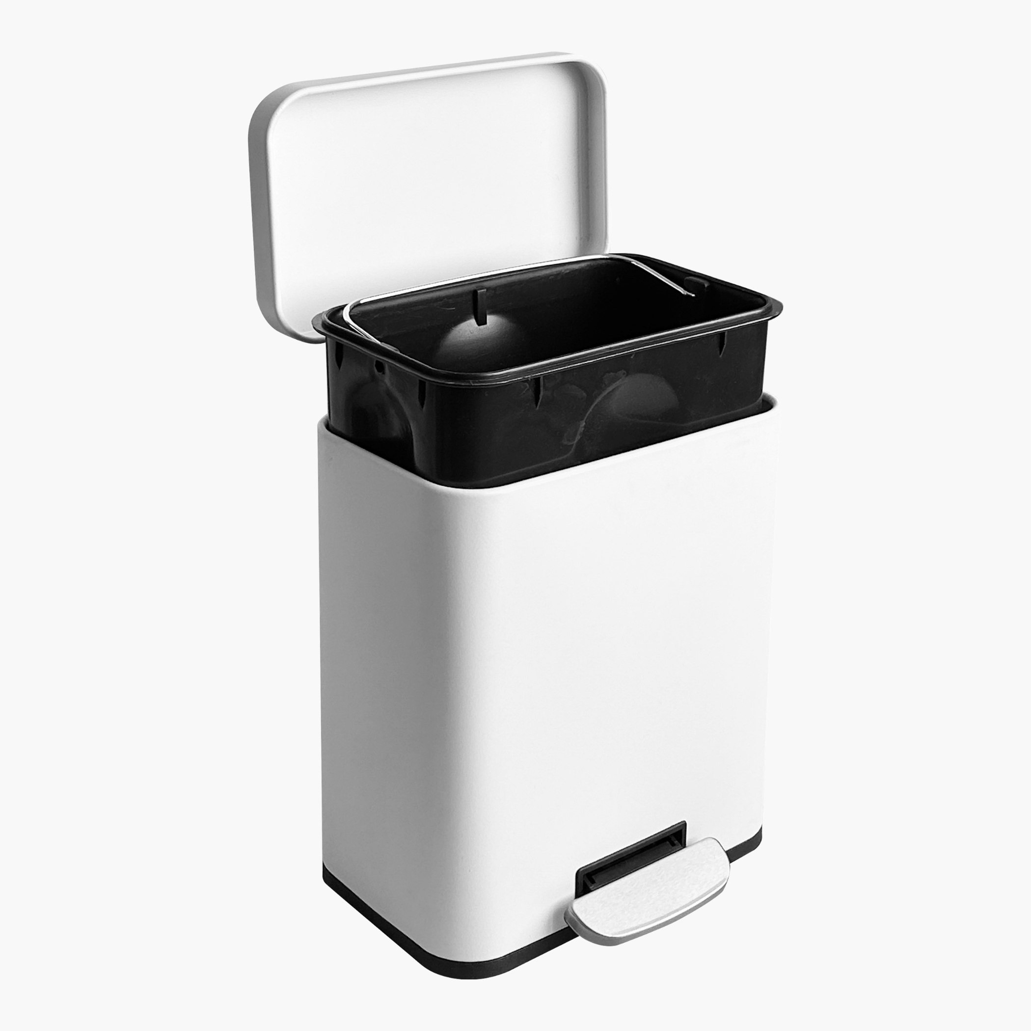 Morgen Rectangular Stainless Steel Pedal Bin - 5 L-hbxhomeware-hbxbathroom-image-4