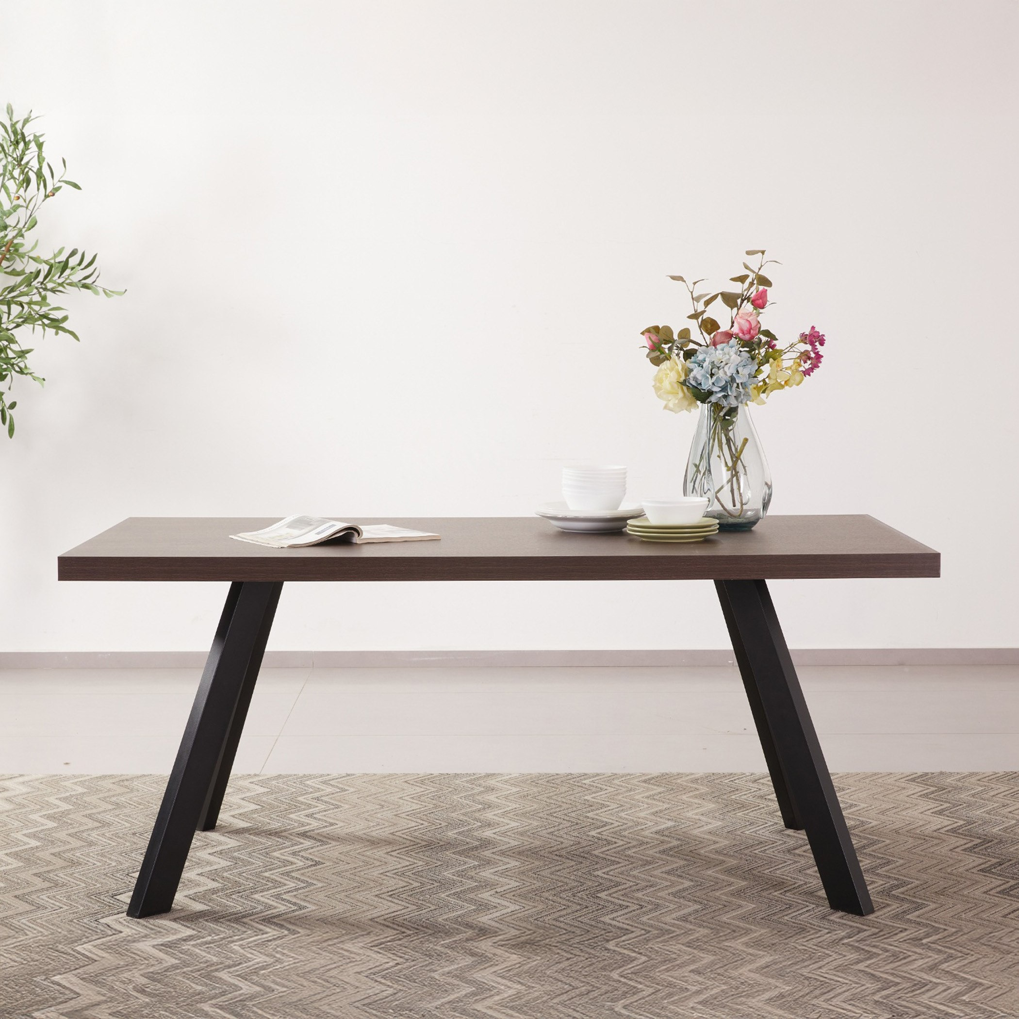 طاولة سفرة 6 أشخاص من موفو كاثي-hbxdiningroom-diningtablesandsets-diningtables-sixseater-image-1