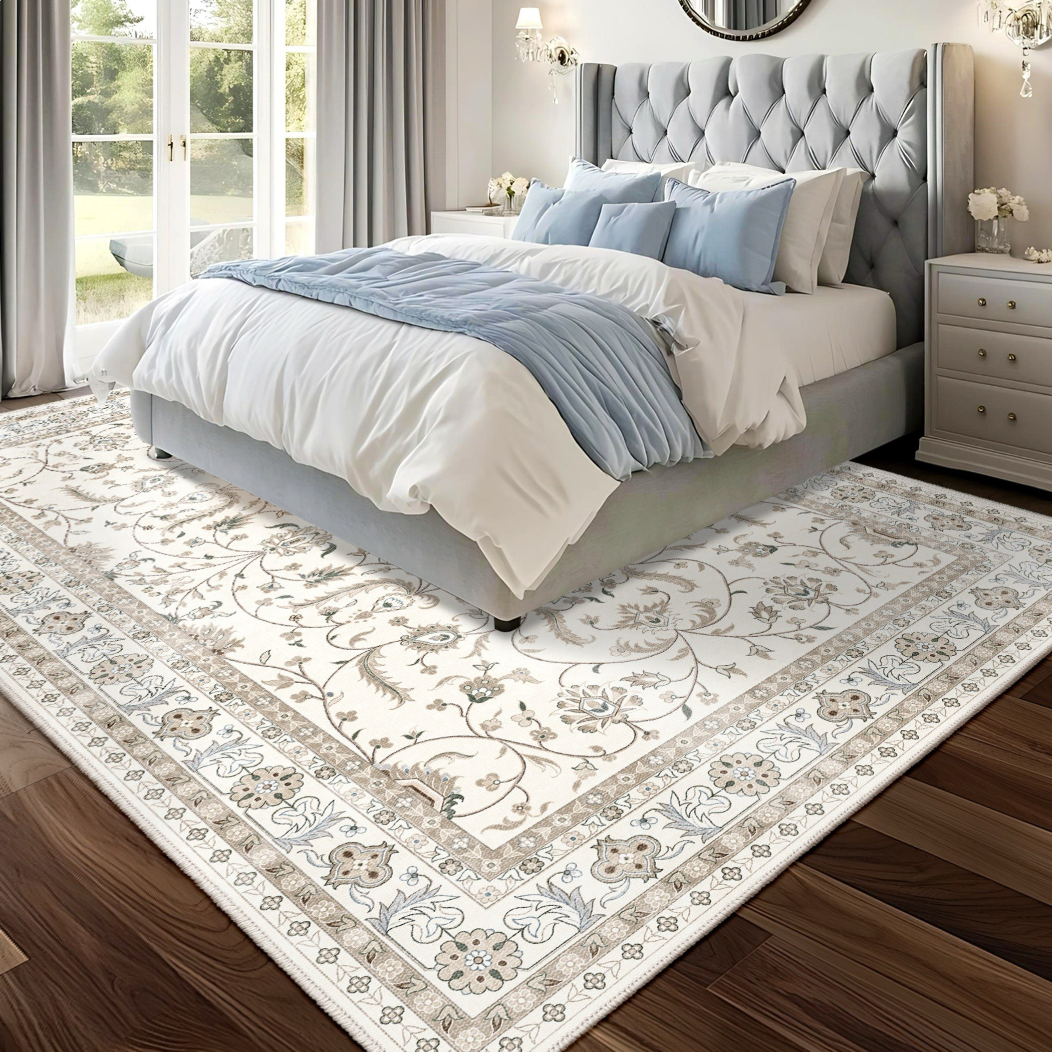 Miraj Sesa Velvet Rug - 200x300 cm-hbxdecorandfurnishings-floorcoverings-rugs-image-2