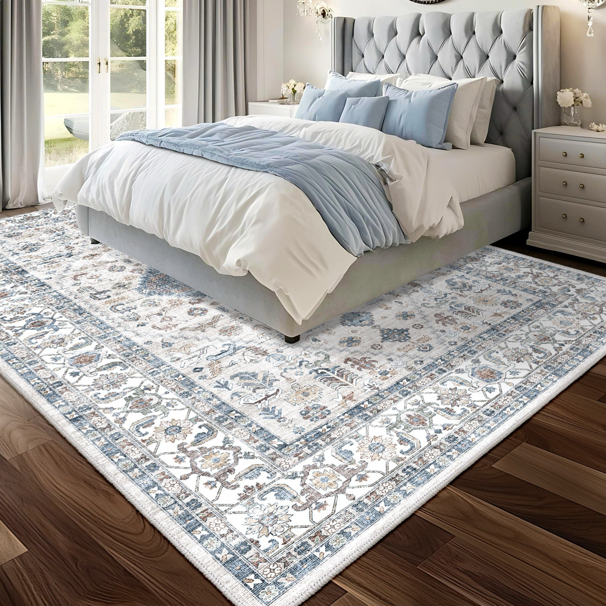 Miraj Zoro Velvet Rug - 200x300 cm-hbxdecorandfurnishings-floorcoverings-rugs-image-1