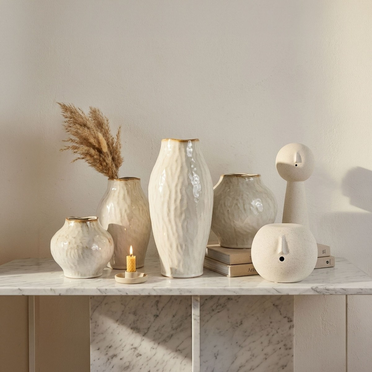 Monochrome Lavasa Renee Decorative Ceramic Accent - 18.1x18.1x15 cm-hbxhomeware-homedecor-figurinesandornaments-image-4