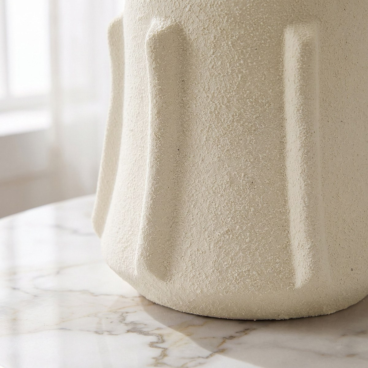 Umber Lavasa Renee Decorative Ceramic Vase - 16x16x15 cm-hbxbedroom-decorandaccessories-vases-image-2