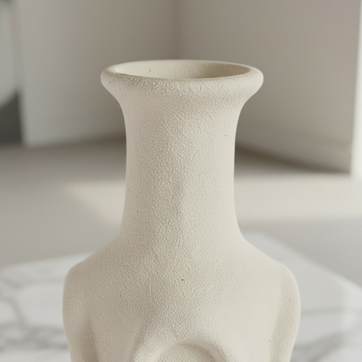 Umber Lavasa Renee Decorative Ceramic Vase - 17.2x17.2x40 cm-hbxbedroom-decorandaccessories-vases-image-2