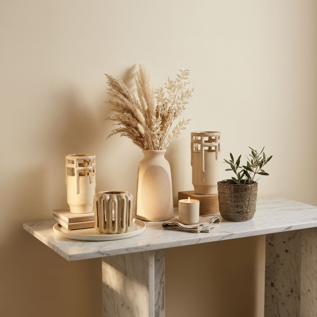 Umber Lavasa Renee Decorative Ceramic Accent - 24x24x18 cm-hbxhomeware-homedecor-figurinesandornaments-image-4