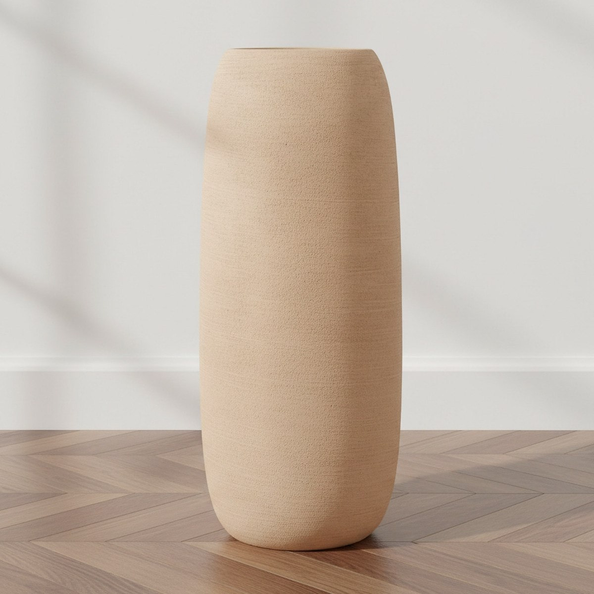 Umber Lavasa Renee Decorative Ceramic Floor Vase - 29x29x70 cm-hbxbedroom-decorandaccessories-vases-image-1