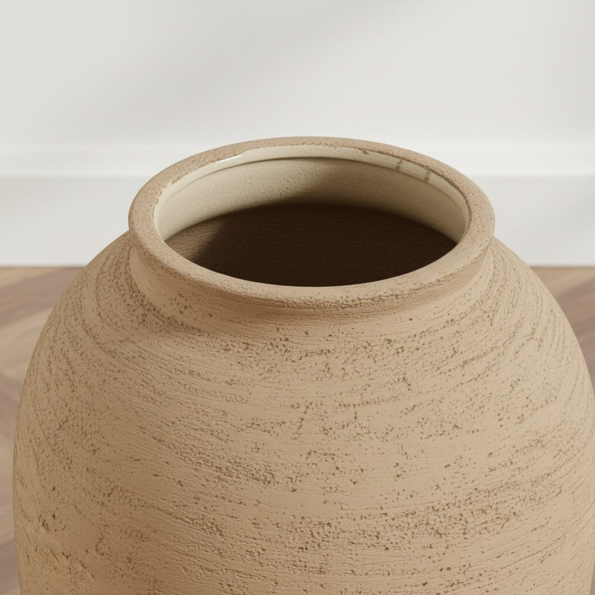 Umber Lavasa-Renee Decorative Ceramic Floor Vase - 27x27x60 cm-hbxbedroom-decorandaccessories-vases-image-2