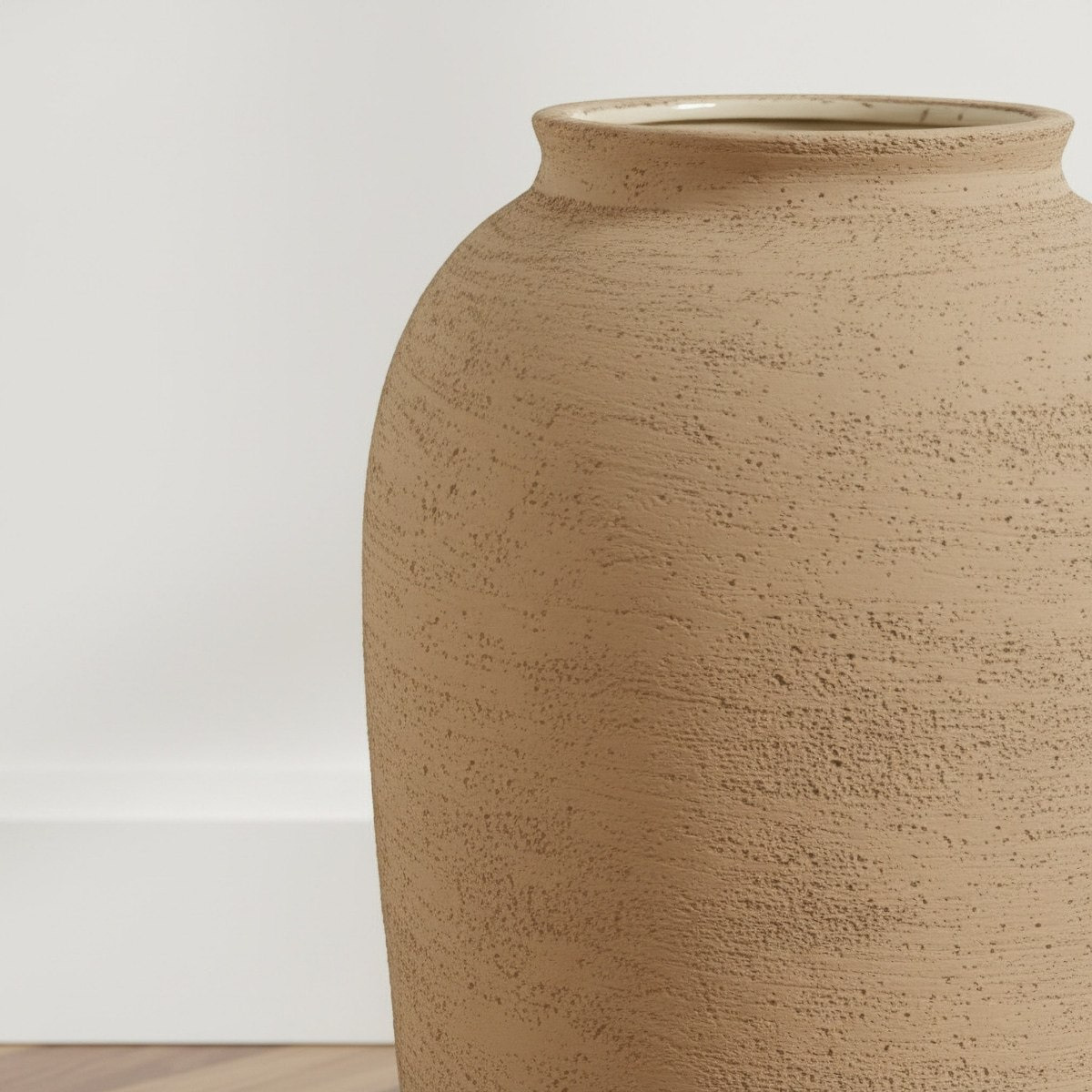Umber Lavasa-Renee Decorative Ceramic Floor Vase - 27x27x60 cm-hbxbedroom-decorandaccessories-vases-image-3