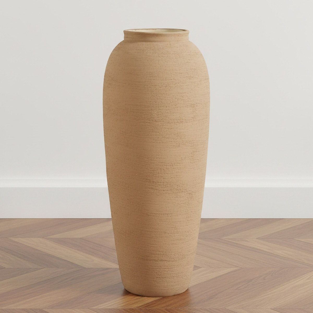 Umber Lavasa Renee Decorative Ceramic Floor Vase - 29x29x70 cm-hbxbedroom-decorandaccessories-vases-image-1