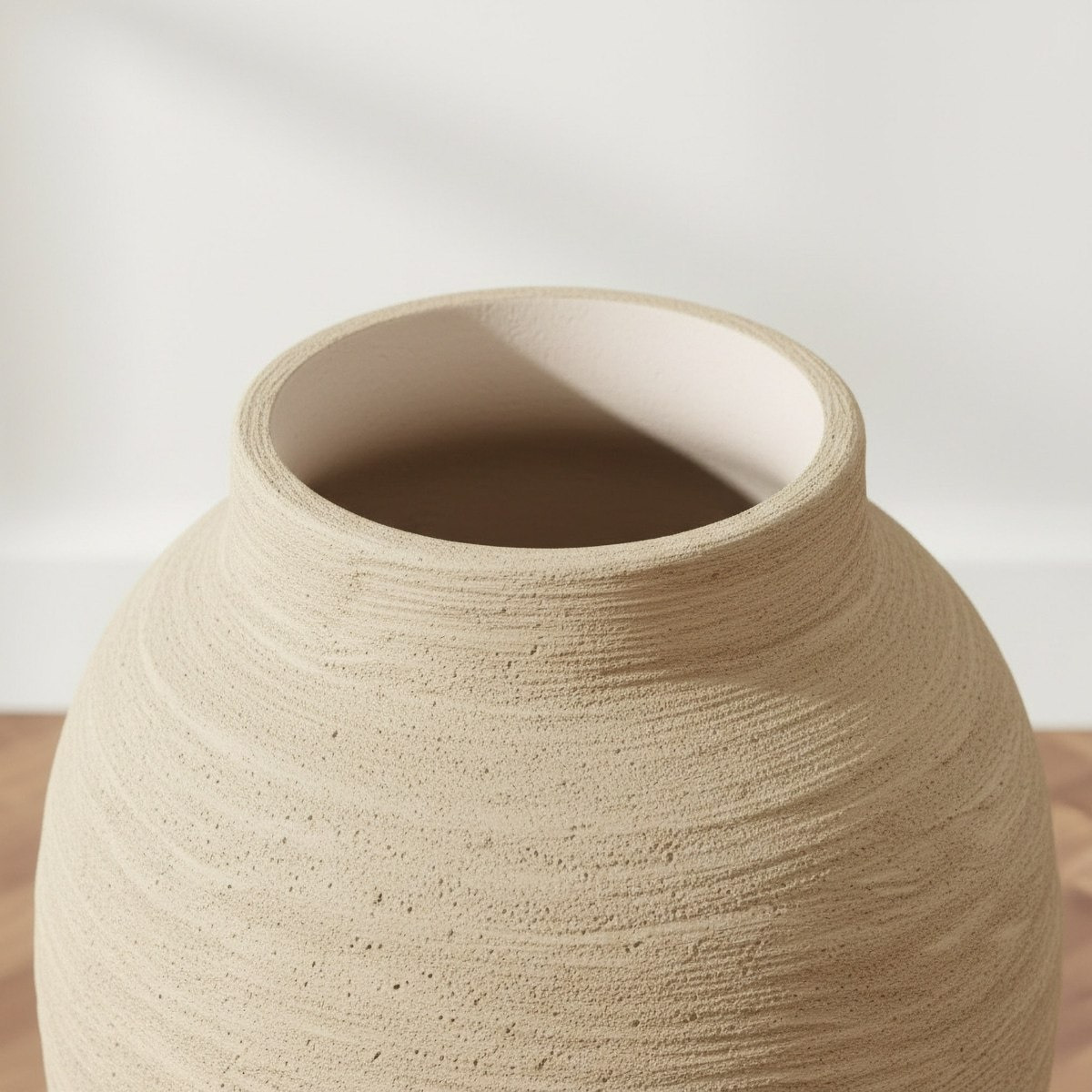 Umber Lavasa Renee Decorative Ceramic Floor Vase - 29x29x70 cm-hbxbedroom-decorandaccessories-vases-image-2