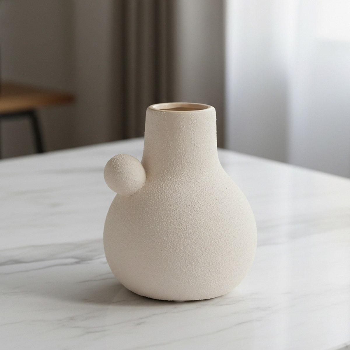 Umber Lavasa Renee Decorative Ceramic Vase - 13.5x13x15 cm-hbxbedroom-decorandaccessories-vases-image-1