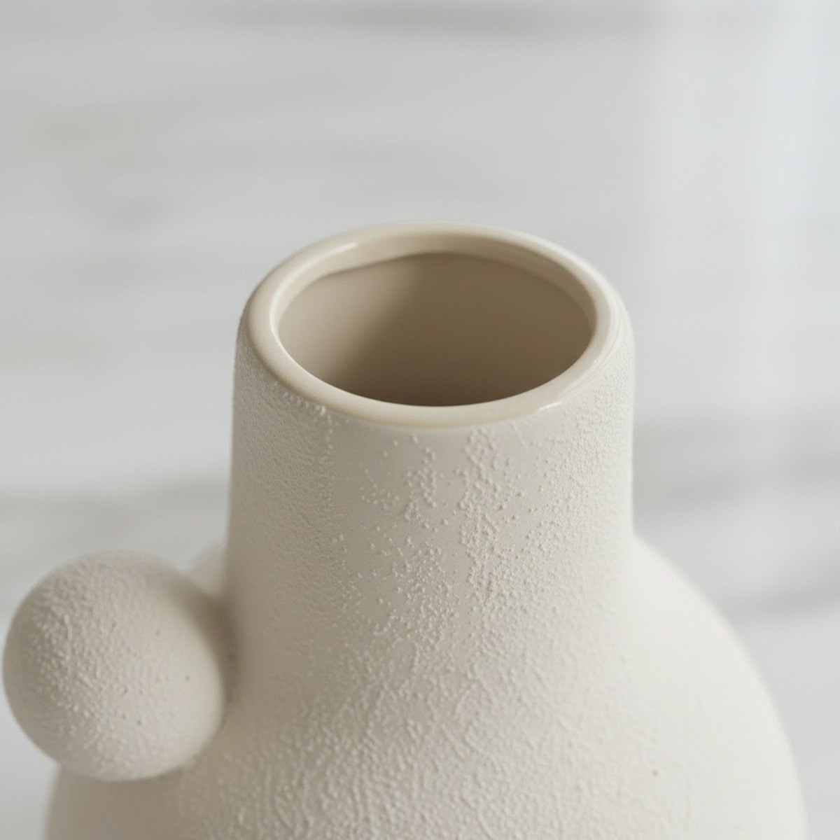 Umber Lavasa Renee Decorative Ceramic Vase - 13.5x13x15 cm-hbxbedroom-decorandaccessories-vases-image-2