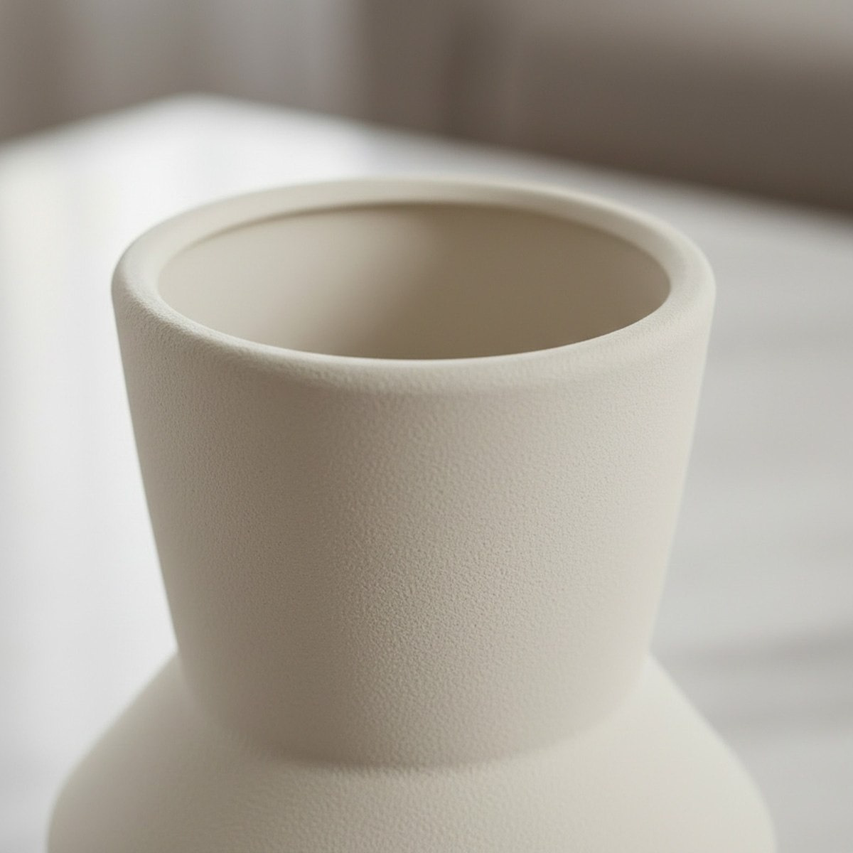 Umber Lavasa Renee Decorative Ceramic Vase - 10x10x23 cm-hbxbedroom-decorandaccessories-vases-image-2