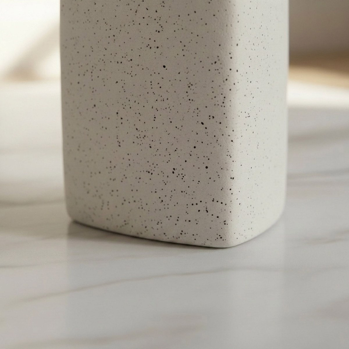 Umber Lavasa Renee Decorative Ceramic Tealight Holder - 7x7x9 cm-hbxlivingroom-decorandaccessories-candleholders-image-3