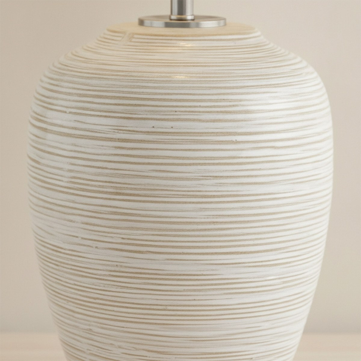 Amalfi Reactive Glazed Ceramic Table Lamp with Linen Shade - 62x40 cm-hbxlivingroom-lighting-tablelamps-image-4