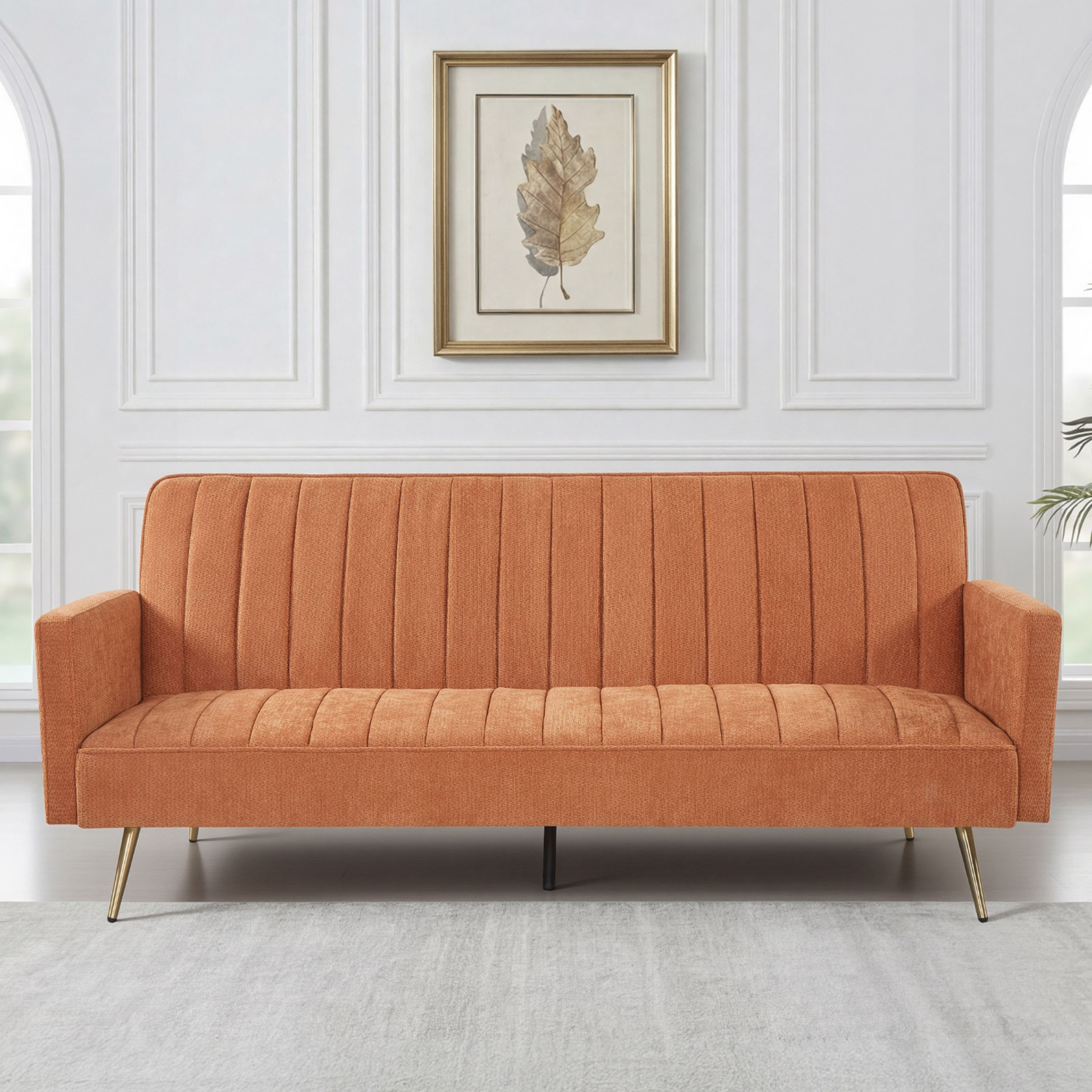 Sparta 3-Seater Fabric Sofa Bed-hbxfurniture-sofasandarmchairs-sofabeds-image-1
