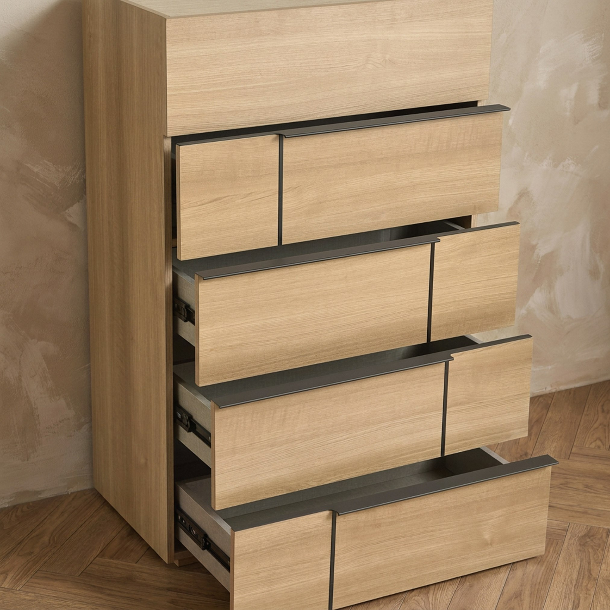 Trento Chest of 5-Drawers-hbxfurniture-dressersandchests-chestofdrawers-image-5