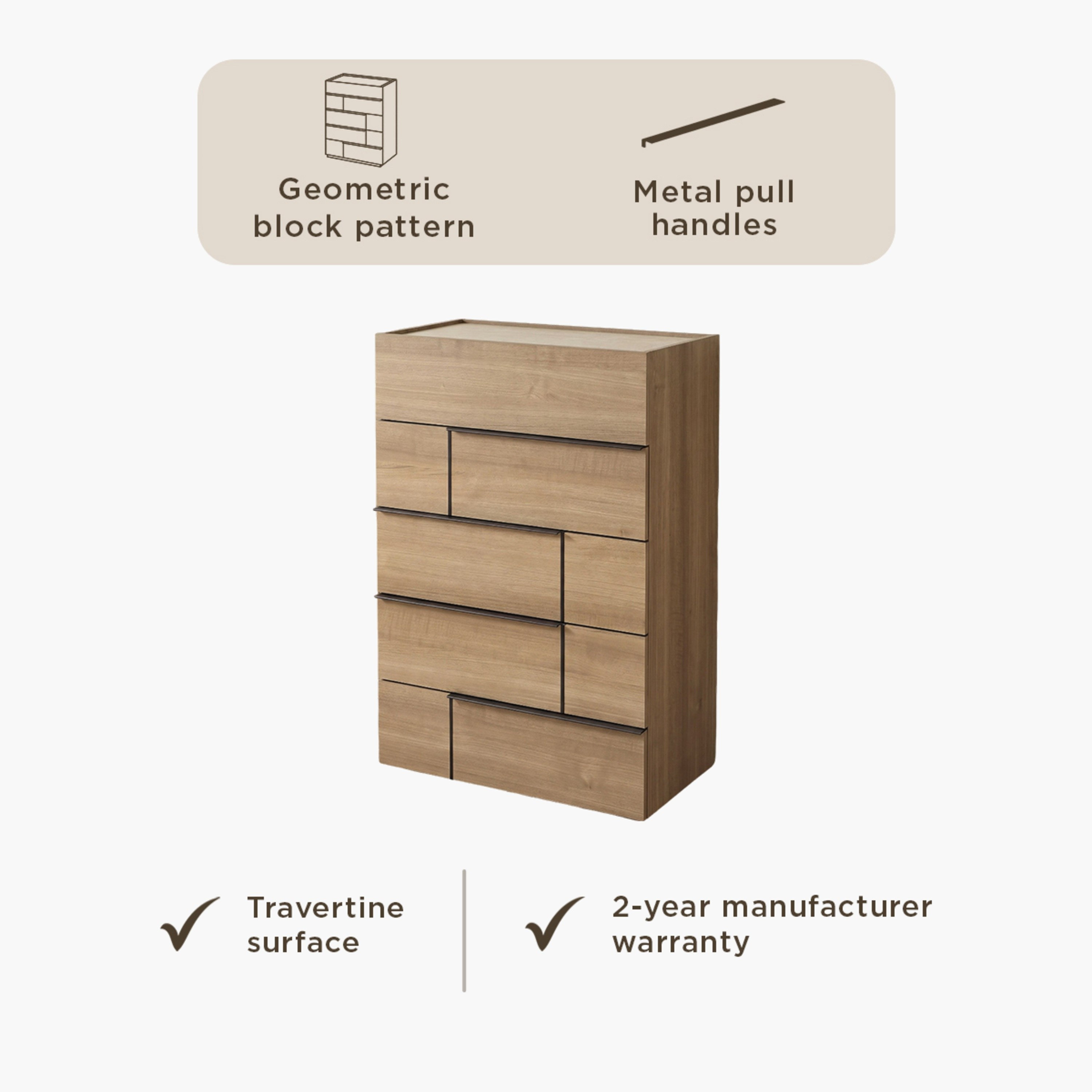 وحدة تخزين بـ5 أدراج من ترينتو-hbxfurniture-dressersandchests-chestofdrawers-image-8