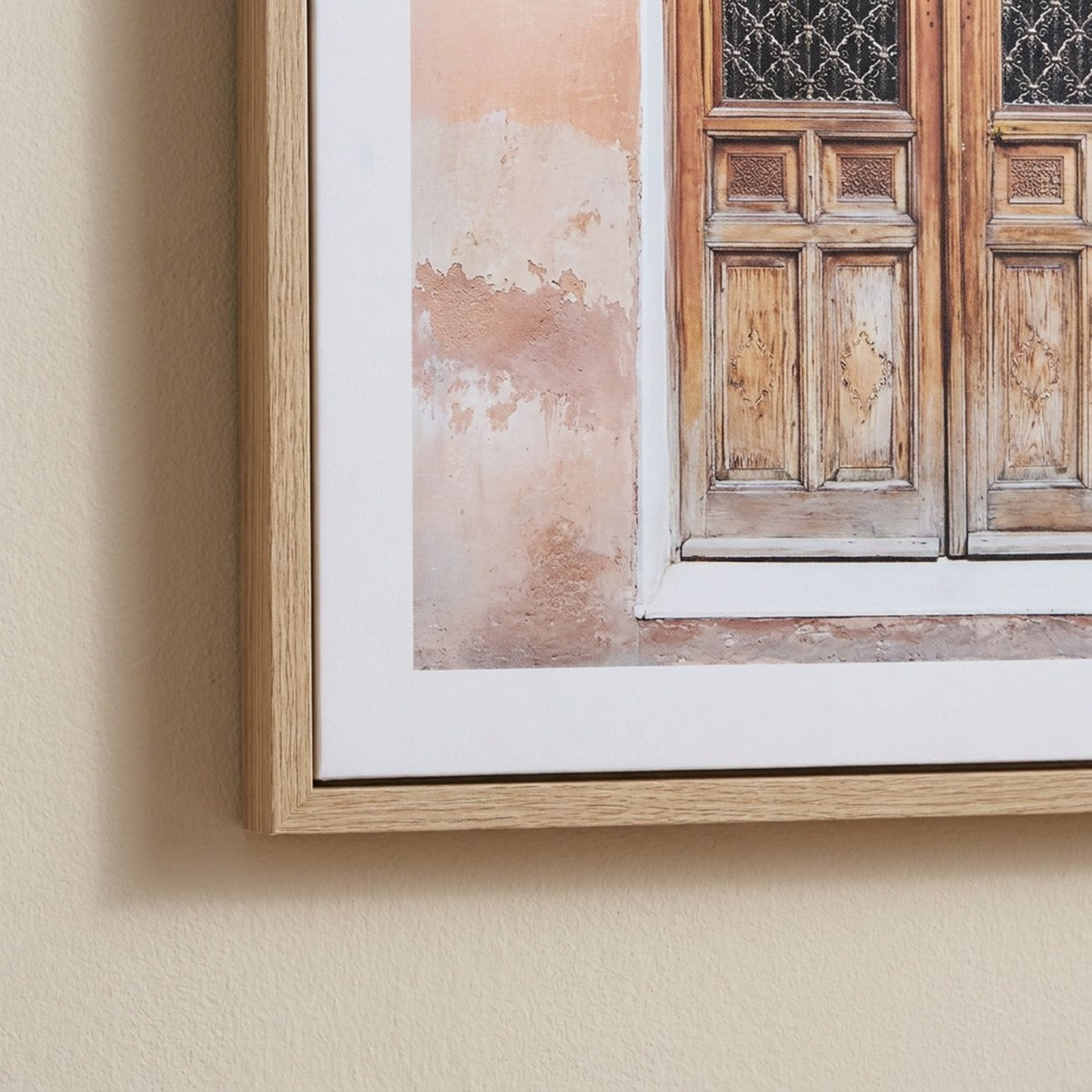 Relay Arabic Door PS Framed Picture - 45x60x2.5 cm-hbxhomeware-hbxdecorandfurnishings-image-3