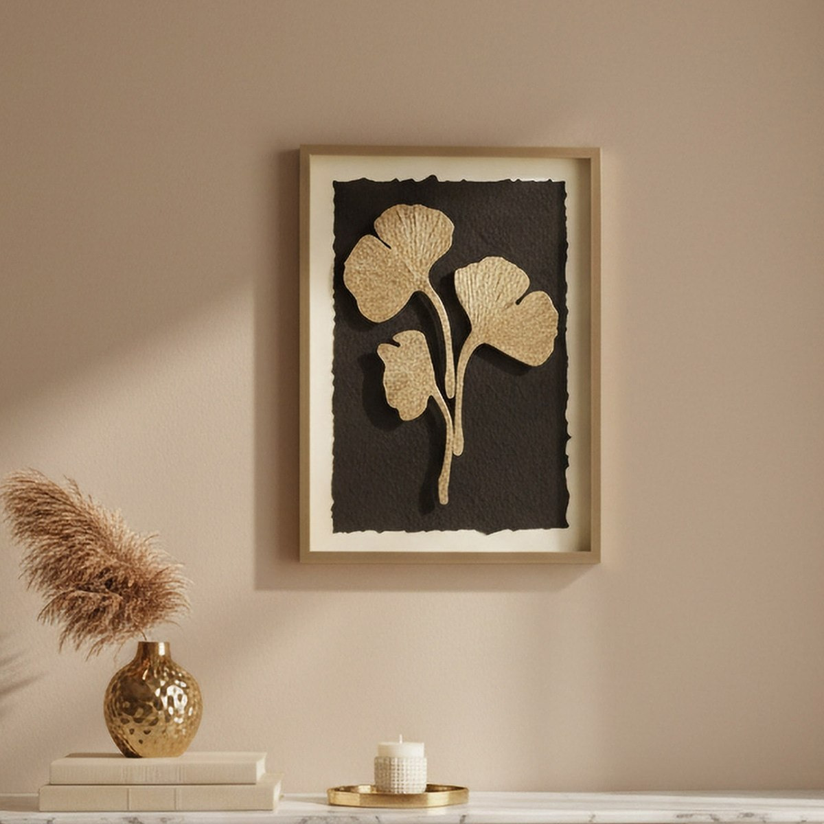 Relay Ginko Art Shadow Box - 45x60x4 cm-hbxhomeware-hbxdecorandfurnishings-image-1