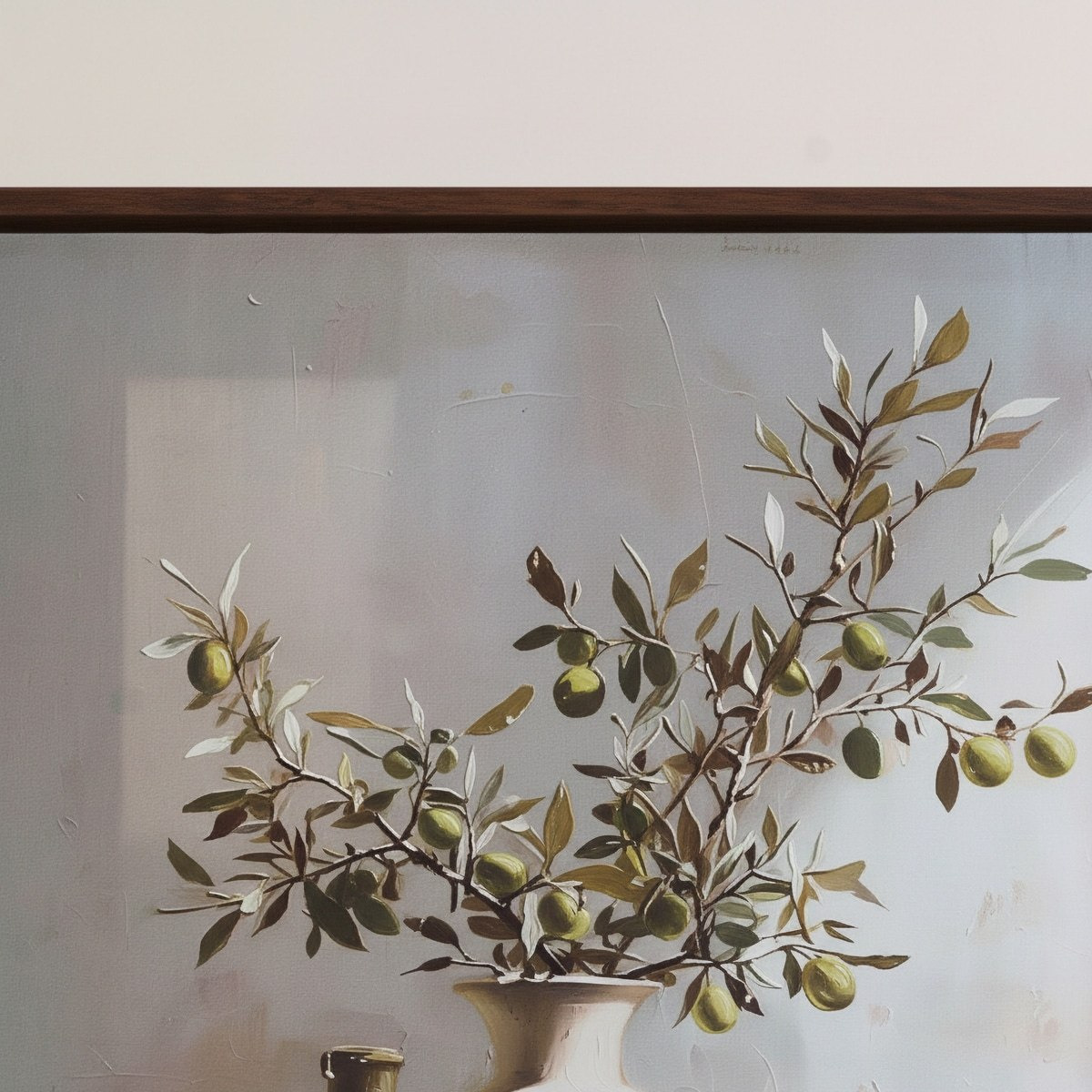 Relay Vase and Olives Framed Picture - 40x50x2 cm-hbxhomeware-hbxdecorandfurnishings-image-2