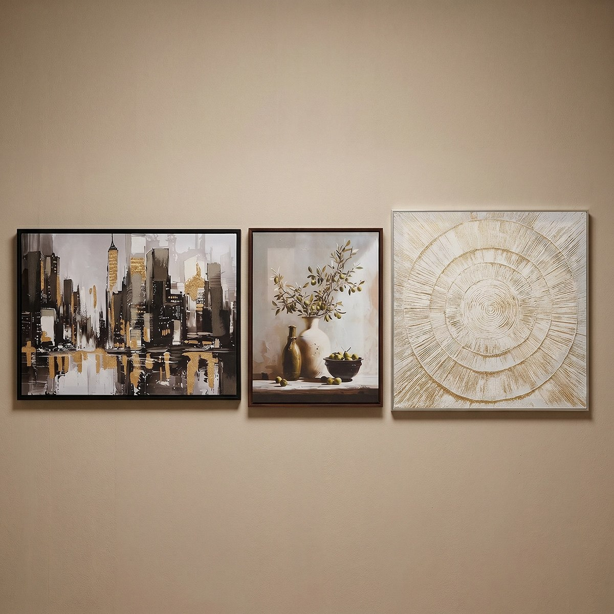 Relay Vase and Olives Framed Picture - 40x50x2 cm-hbxhomeware-hbxdecorandfurnishings-image-4