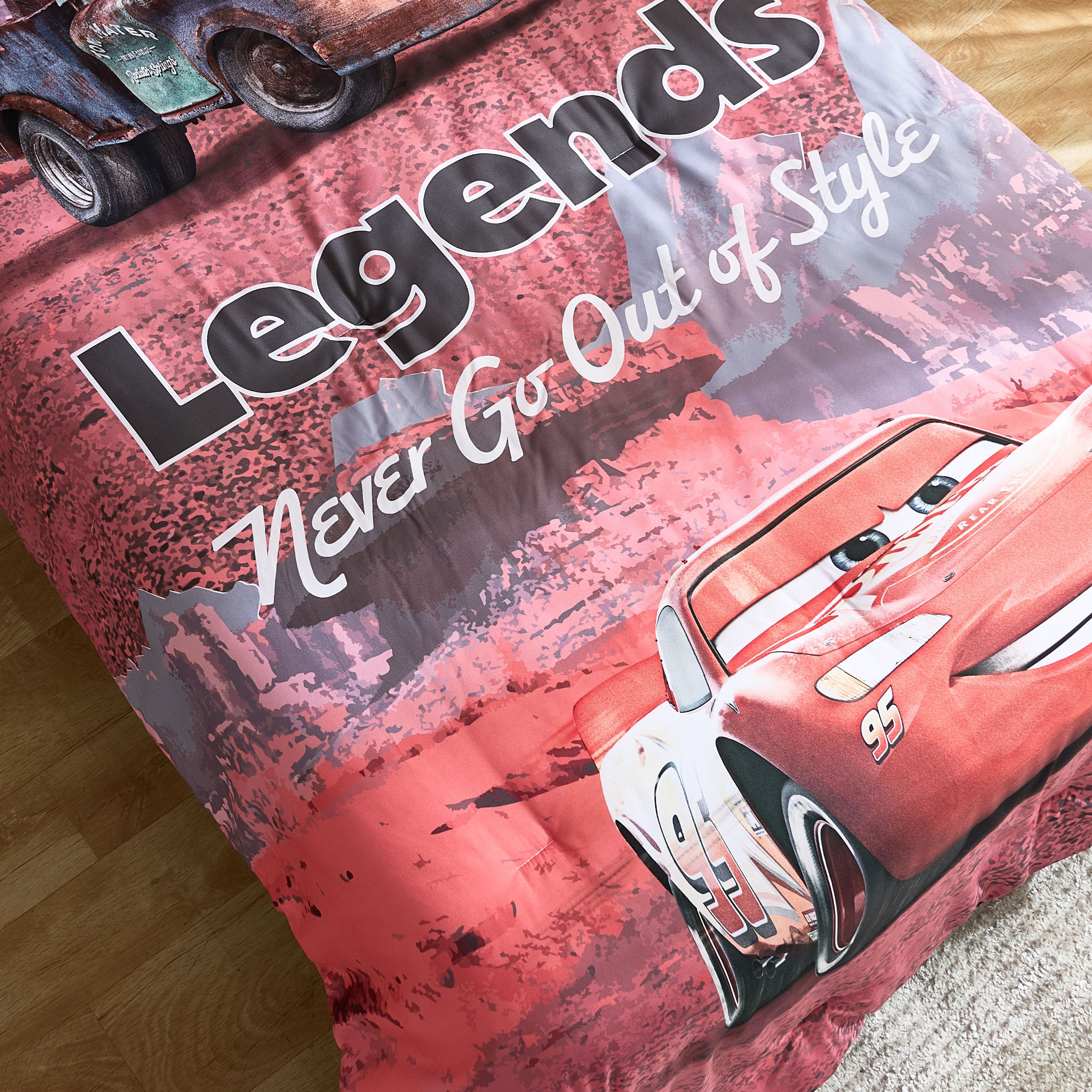 Car Legends 3-Piece Microfibre BIAB Single Comforter Set - 135x220 cm-hbxkidsandyouth-beddingandfurnishings-comfortersets-image-5