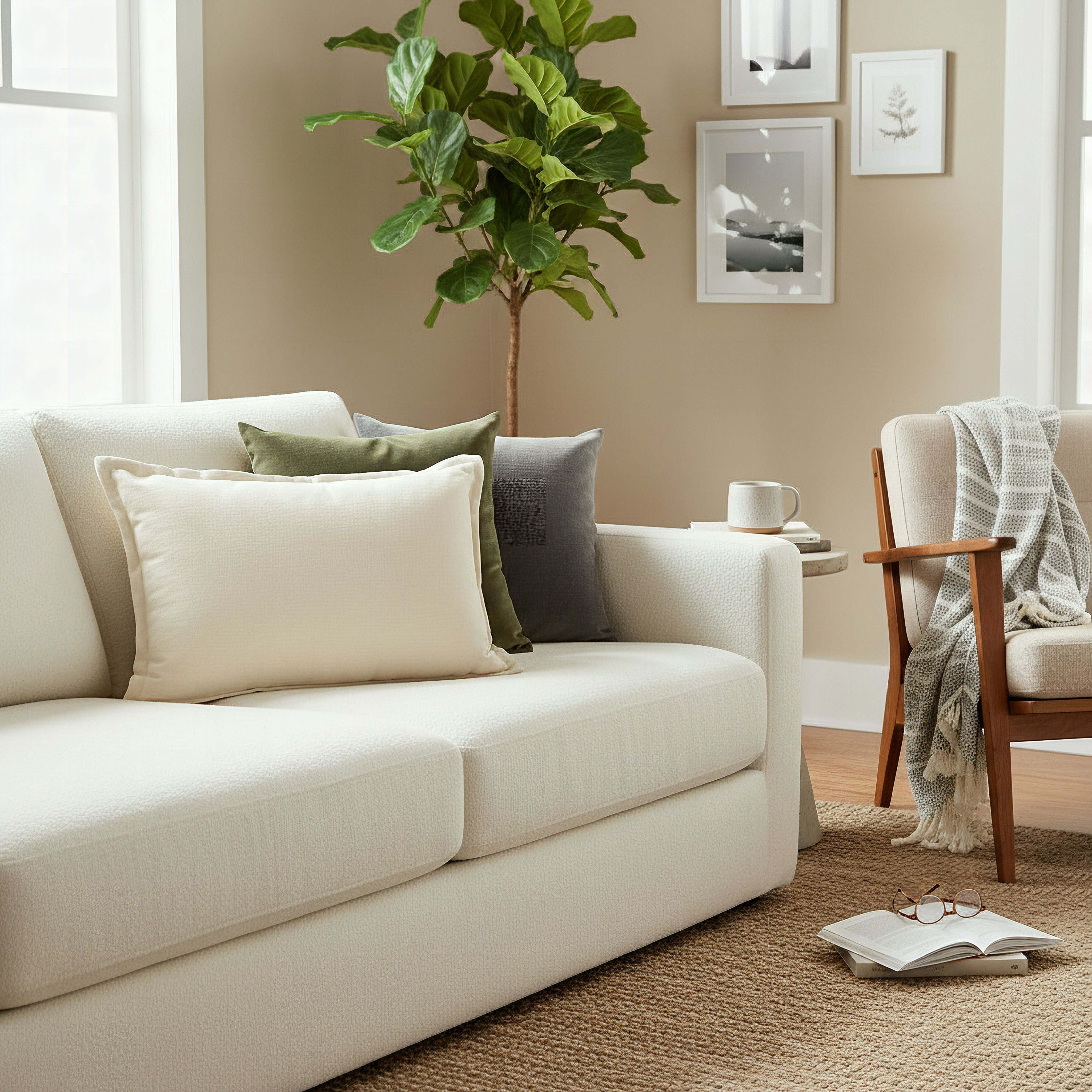 وسادة محشوة سادة مضلعة إزرا من أتلانتا - 40x60 سم-hbxhomeware-hbxbedroom-image-4