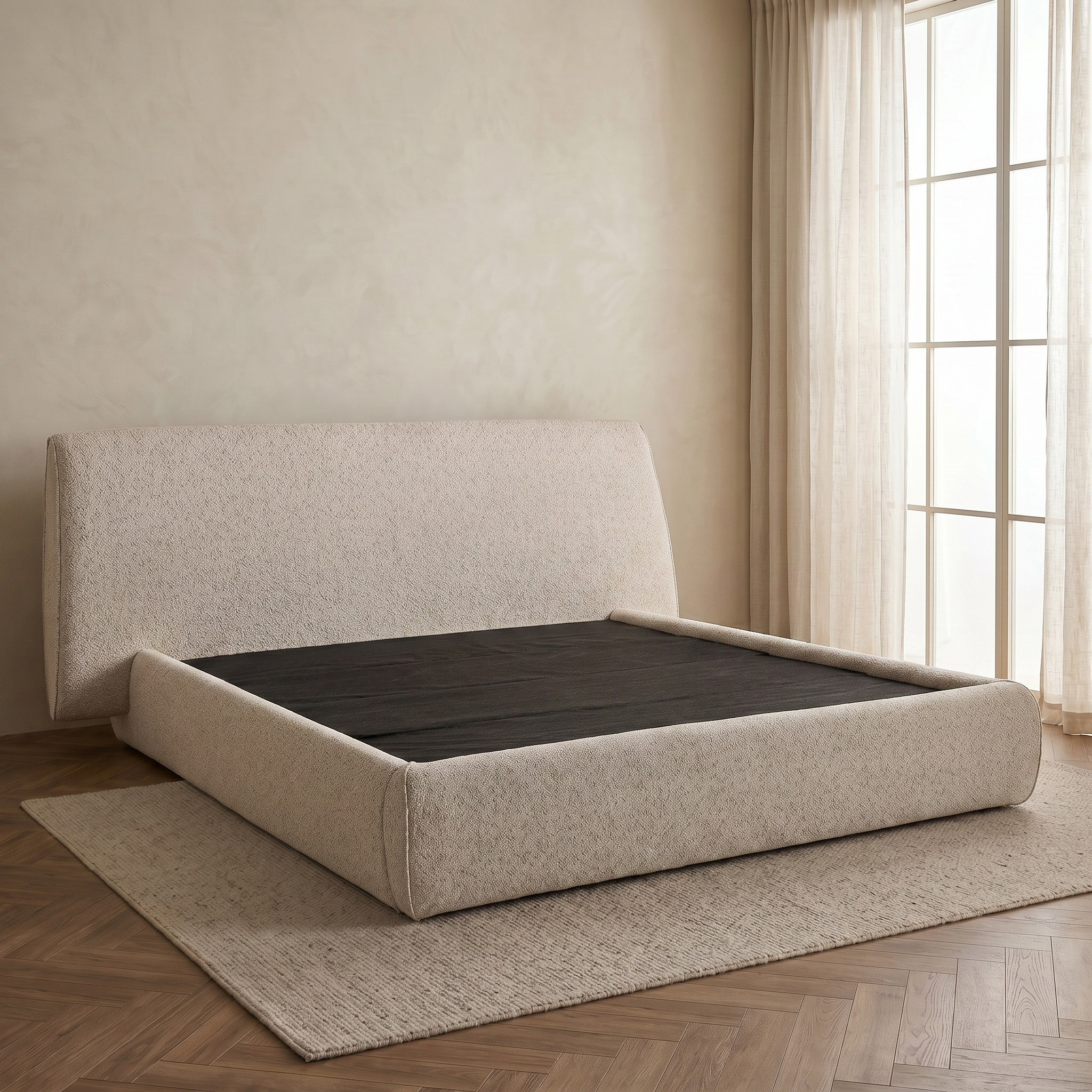 Marwell Harmon Upholstered King Bed - 180x200 cm-PROMO_HB_UAE_HBX10_250526-image-5