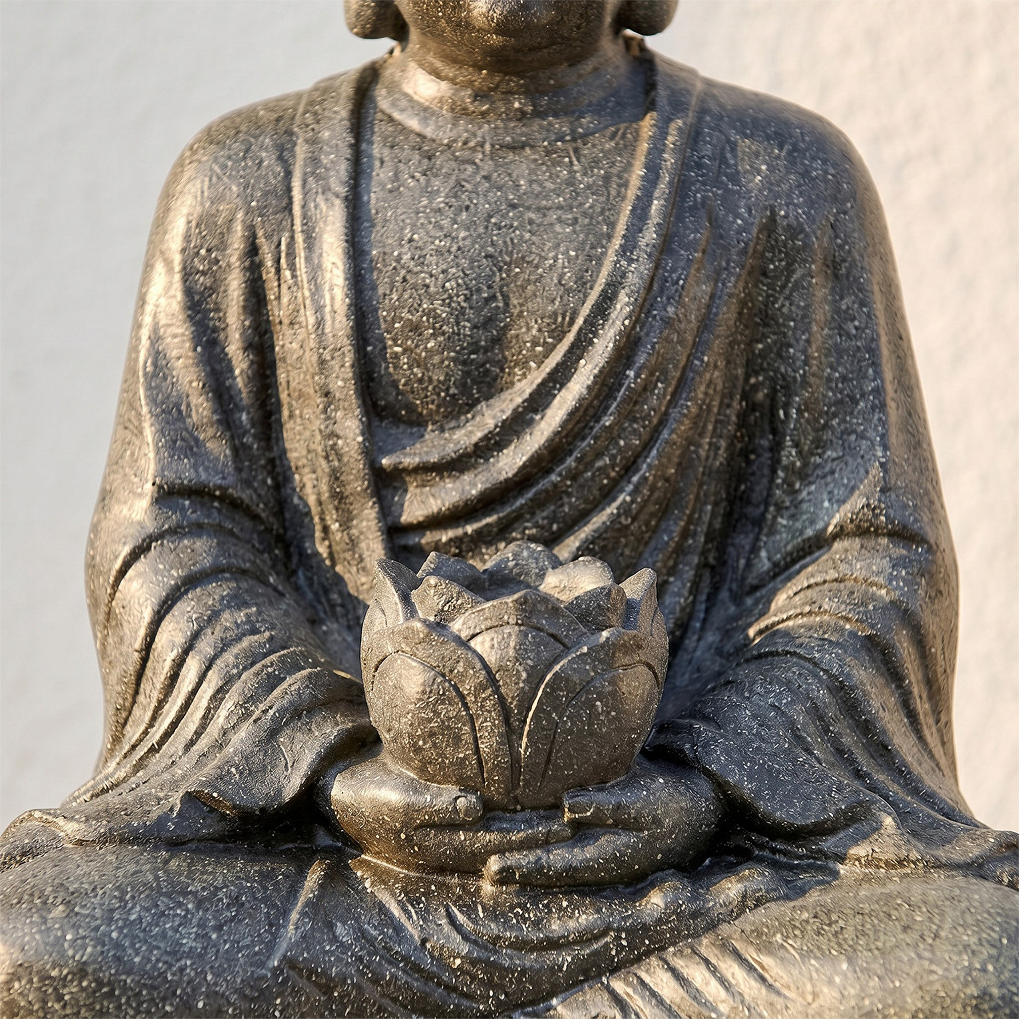 Adele Divine Buddha Outdoor Fountain - 32x25x108 cm-hbxhomeware-gardenandoutdoor-outdoorfountain-image-3