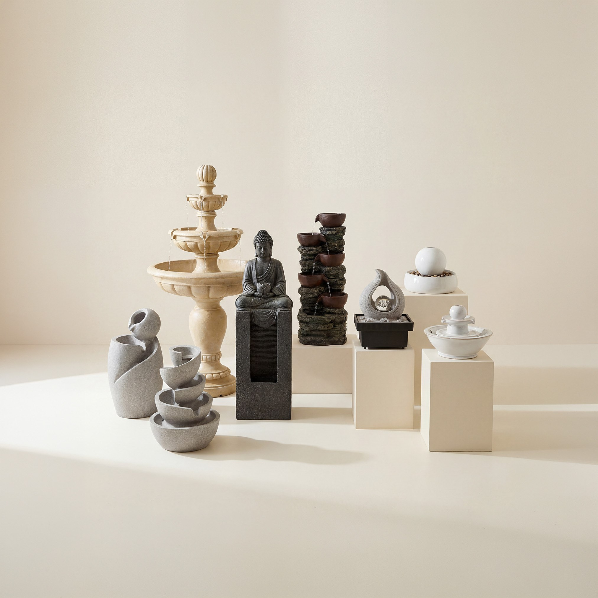 Adele Indoor Fountain - 29x23x40 cm-hbxbedroom-decorandaccessories-fountains-image-5