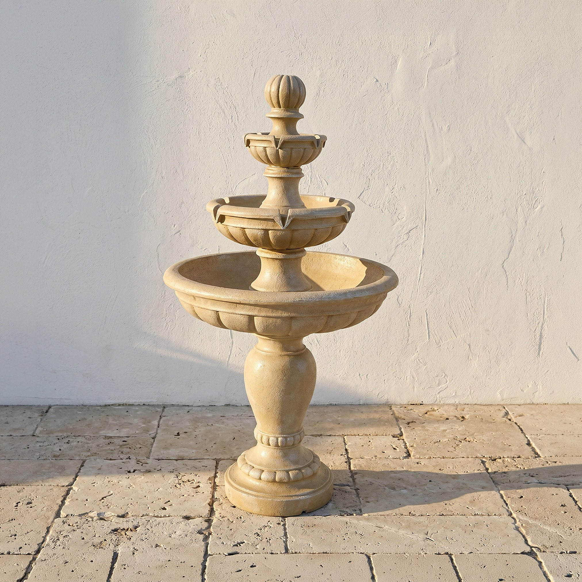 Adele Outdoor Fountain - 77x77x132 cm-hbxhomeware-gardenandoutdoor-outdoorfountain-image-1