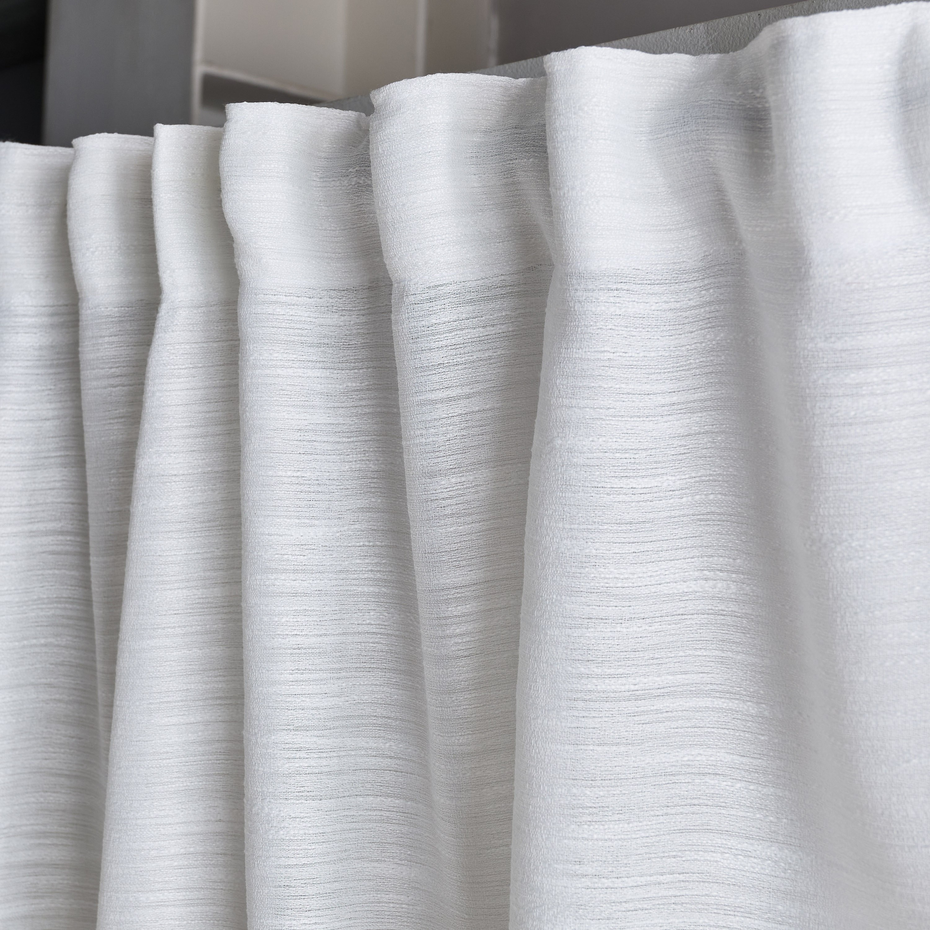 Braxton Siro 2-Piece Textured Sheer Curtain Set - 140x300 cm-hbxhomeware-hbxbedroom-image-2