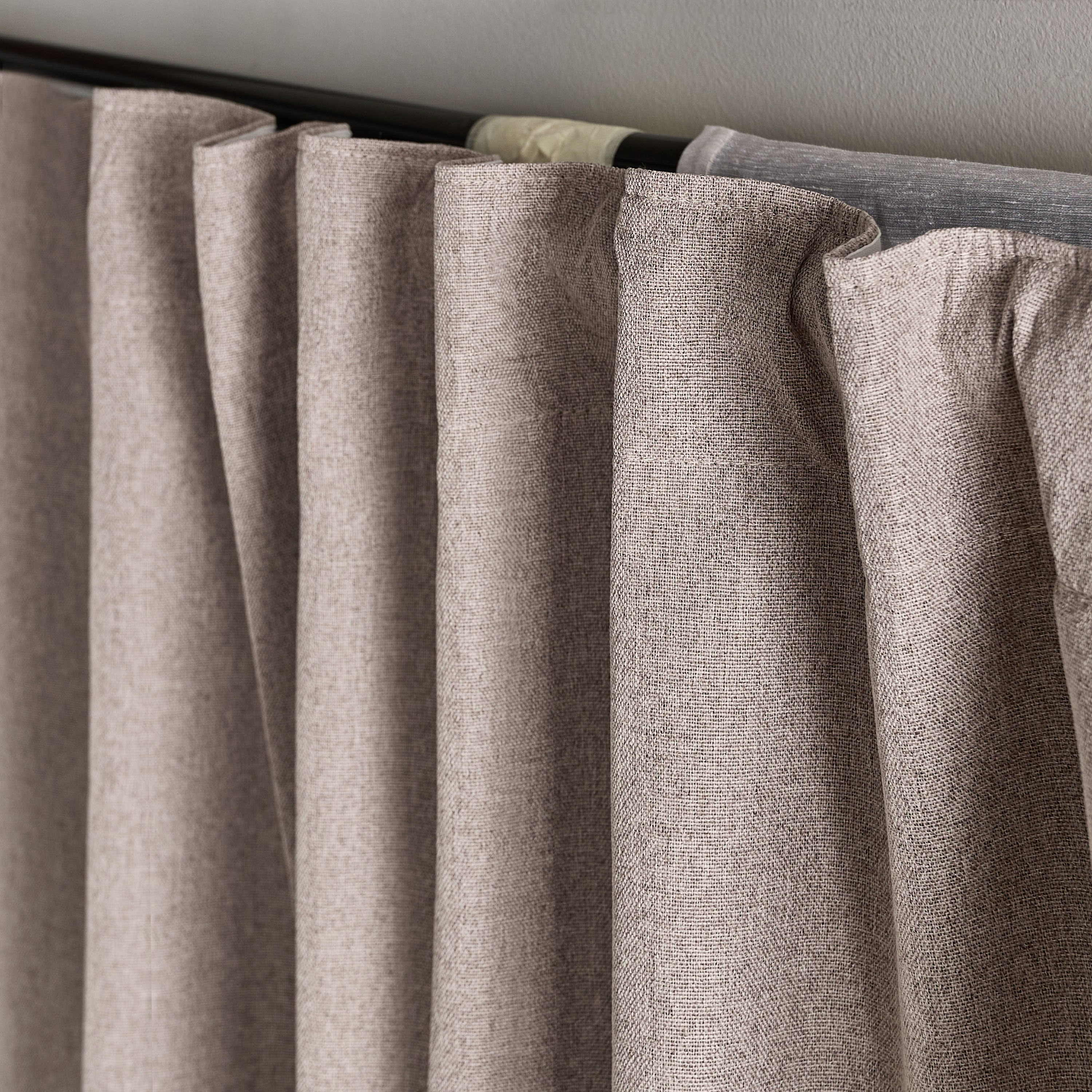 La Paz 2-Piece Woven Blackout Curtain Set - 140x320 cm-hbxhomeware-hbxbedroom-image-2