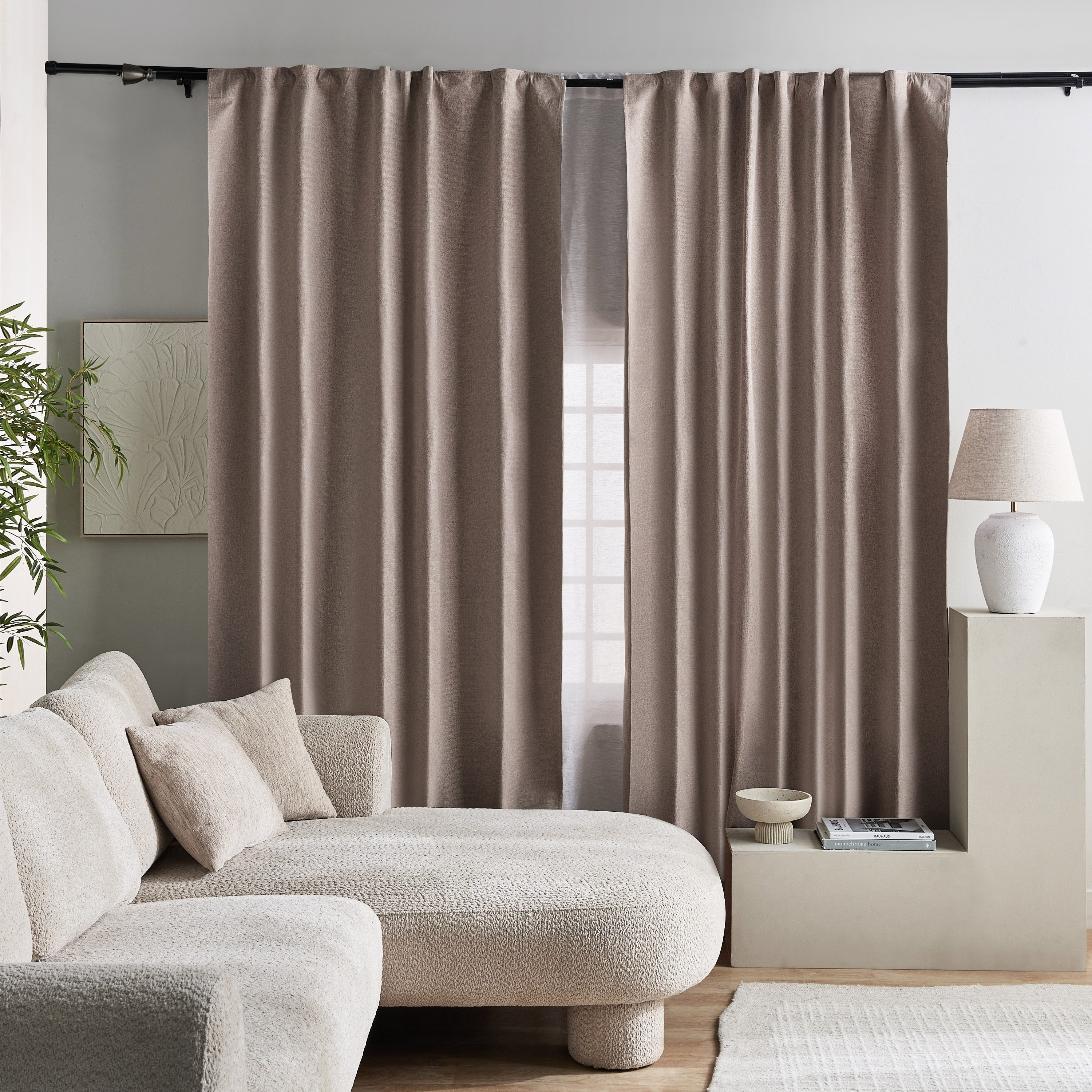La Paz 2-Piece Woven Blackout Curtain Set - 140x320 cm-hbxhomeware-hbxbedroom-image-6