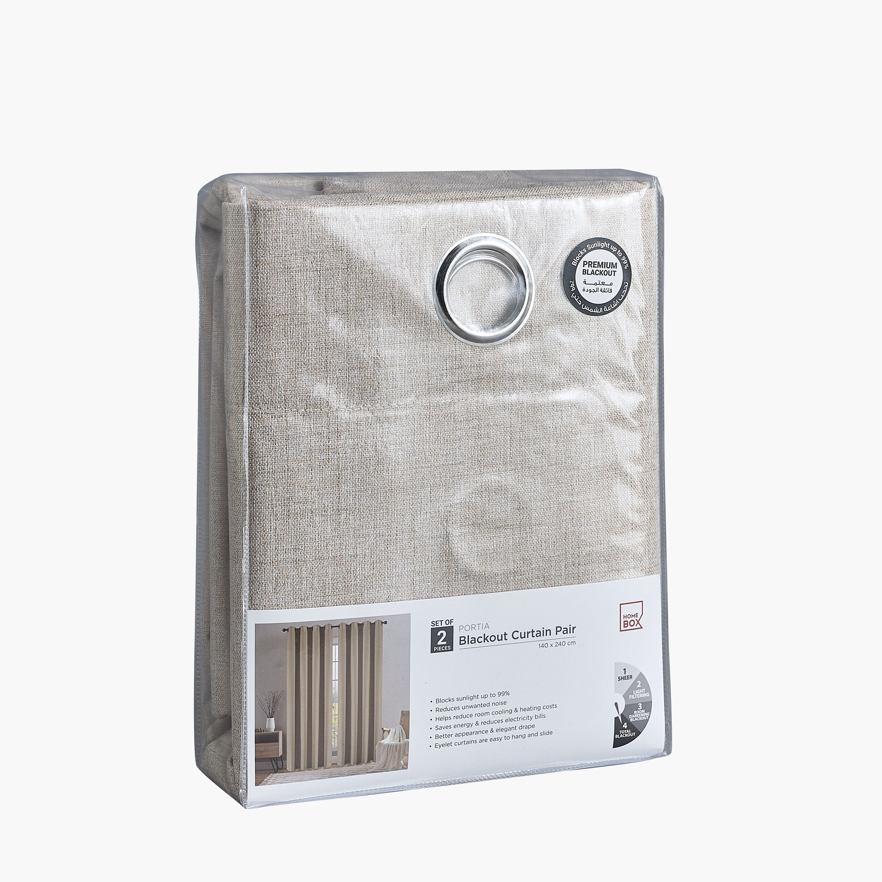 Portia 2-Piece Blackout Curtain Set - 140x240 cm-hbxhomeware-hbxbedroom-image-5