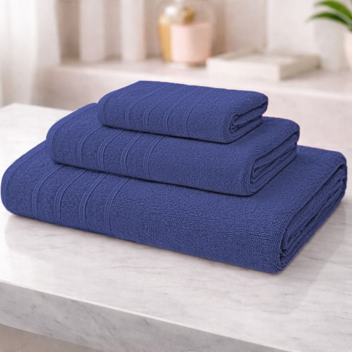 Covara Vision 2-Ply Cotton Hand Towel - 50x90 cm-hbxbathroom-bathroomtextiles-image-3