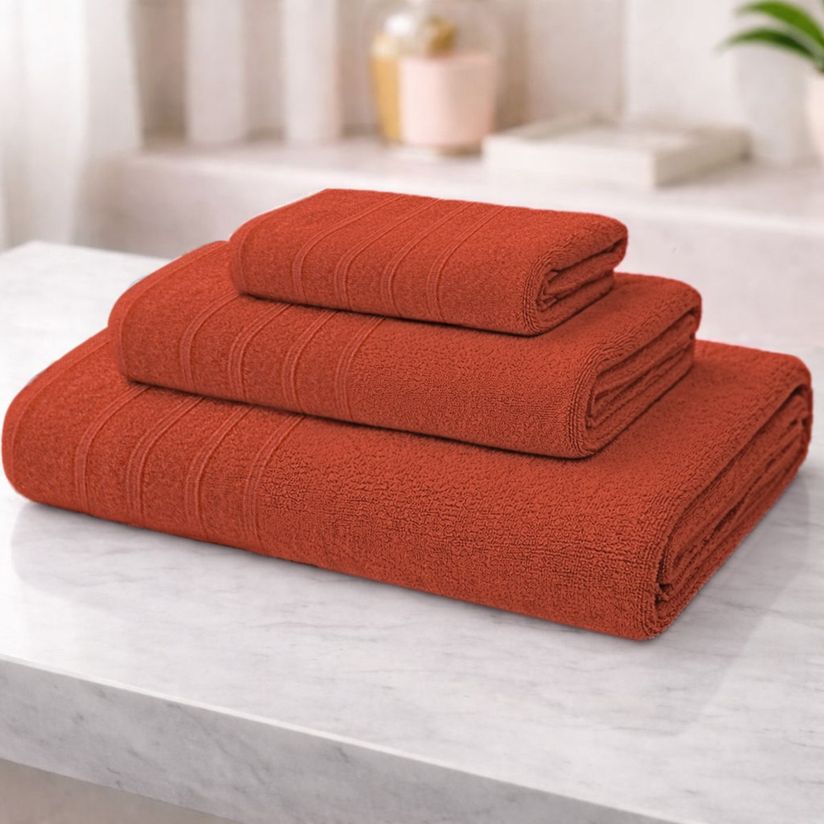 Covara Vision 2-Ply Cotton Hand Towel - 50x90 cm-hbxbathroom-bathroomtextiles-image-3