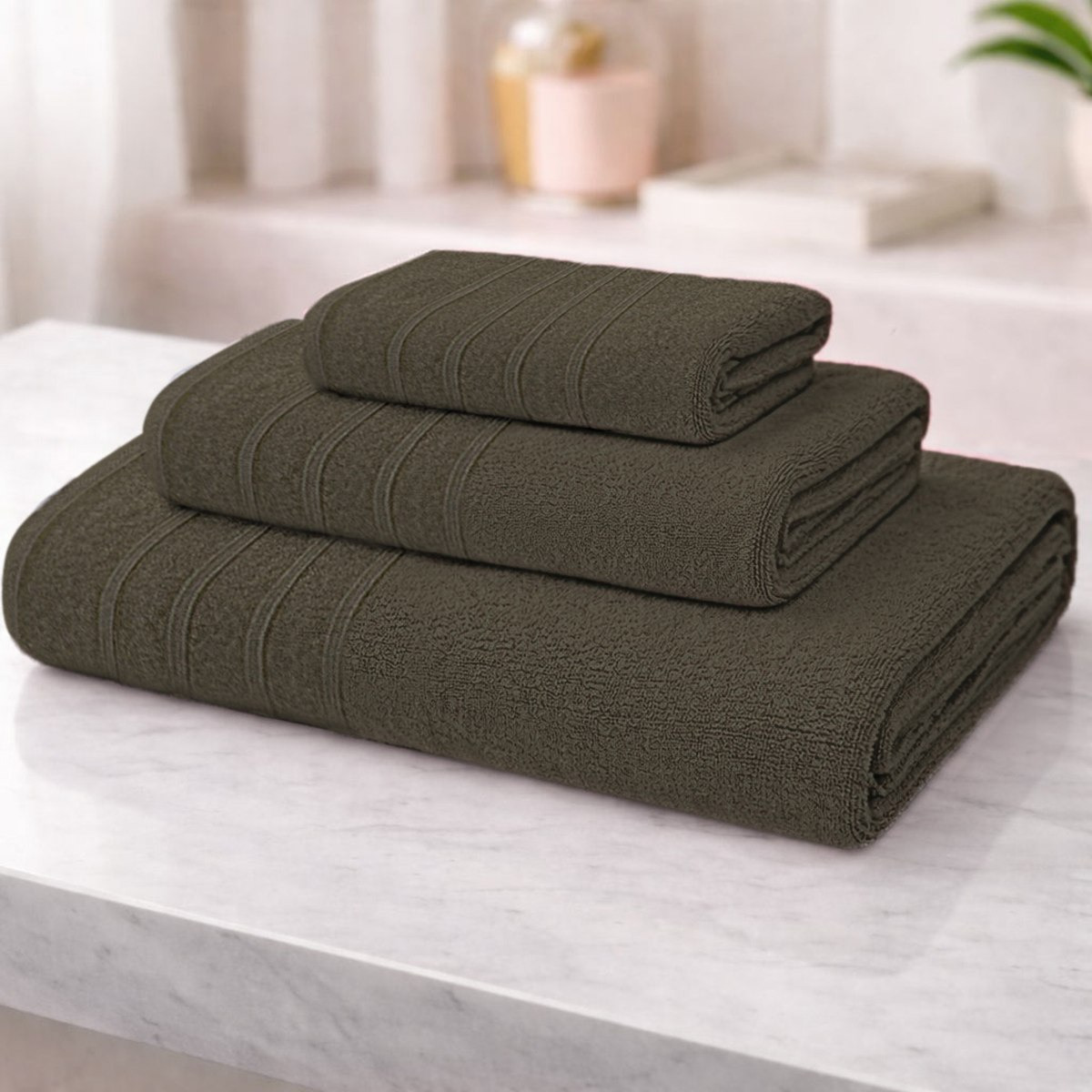 Covara Vision 2-Ply Cotton Bath Towel - 70x140 cm-hbxbathroom-bathroomtextiles-image-3