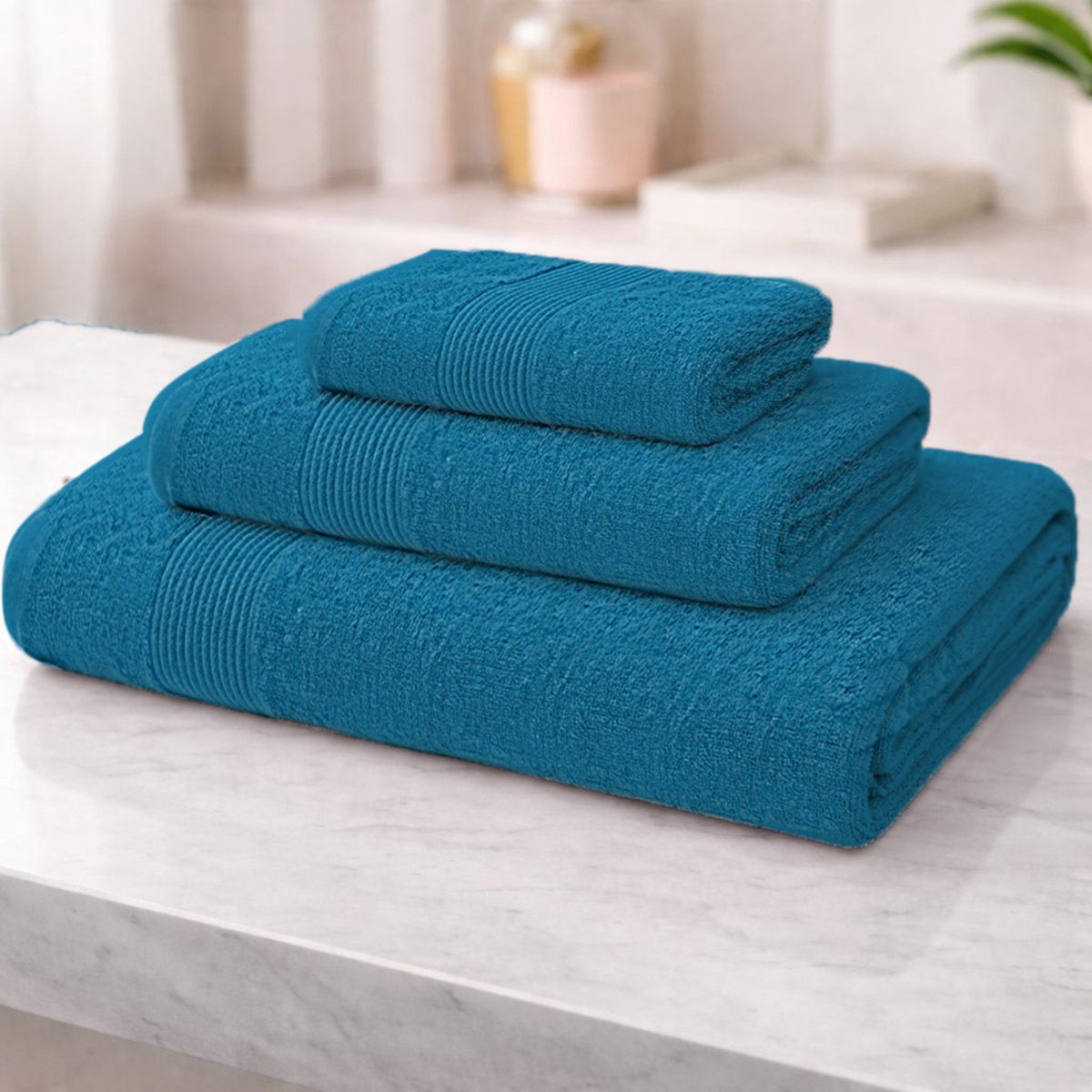 Covara Drift Dry Low Twist Bath Towel - 70x140 cm-hbxbathroom-bathroomtextiles-image-3