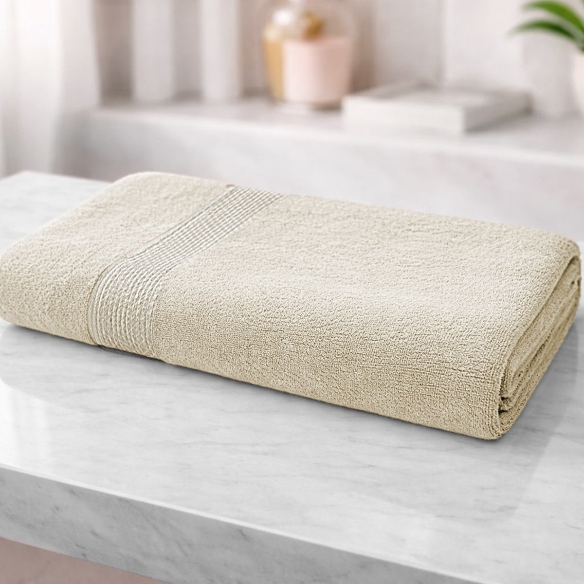 Covara Drift Dry Low Twist Bath Sheet - 85x170 cm-hbxbathroom-bathroomtextiles-image-1