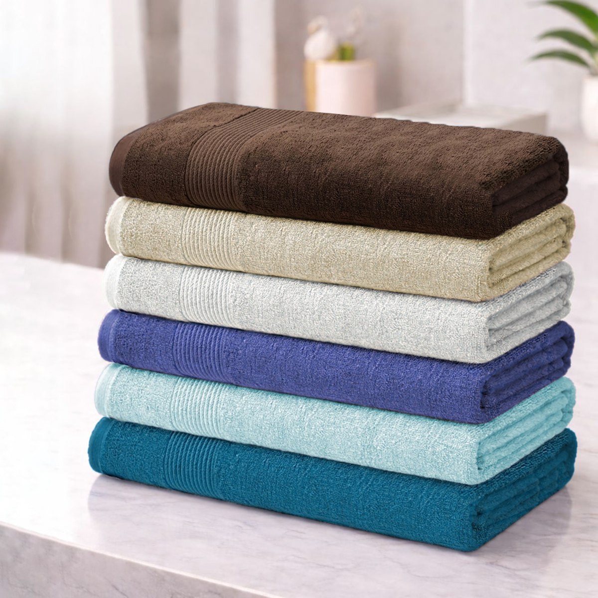 Covara Drift Dry Low Twist Bath Sheet - 85x170 cm-hbxbathroom-bathroomtextiles-image-4