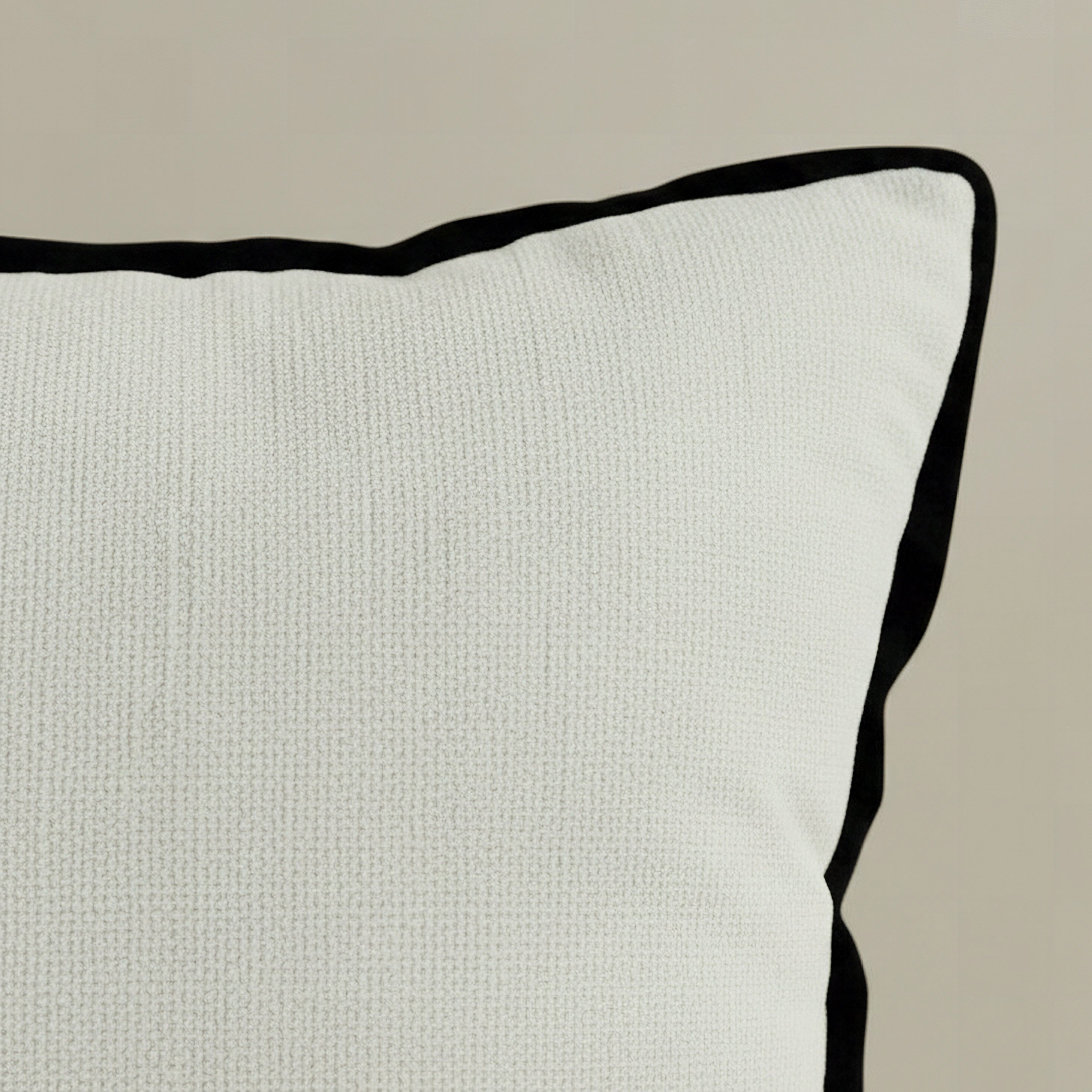 Aria Chenille Flange Cushion Cover - 50x50 cm-hbxhomeware-hbxbedroom-image-3