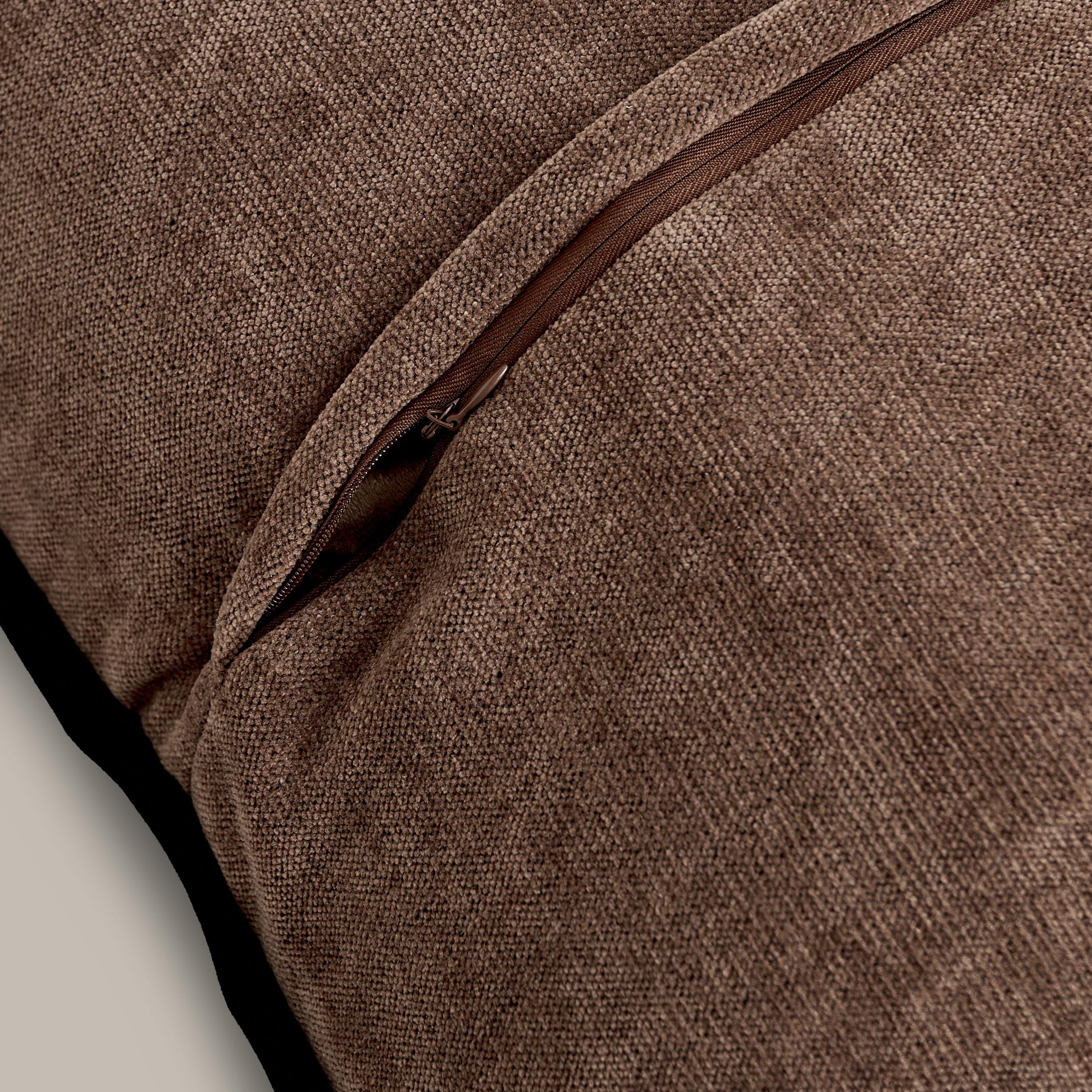 Aria Chenille Flange Cushion Cover - 50x50 cm-hbxhomeware-hbxbedroom-image-2