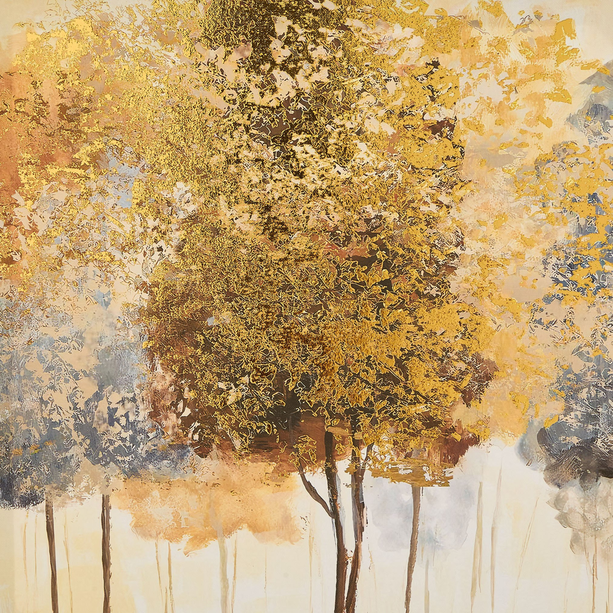 Cyprus Carl Trees Framed Picture with 3D Effect - 60x60x2.8 cm-hbxhomeware-hbxdecorandfurnishings-image-3