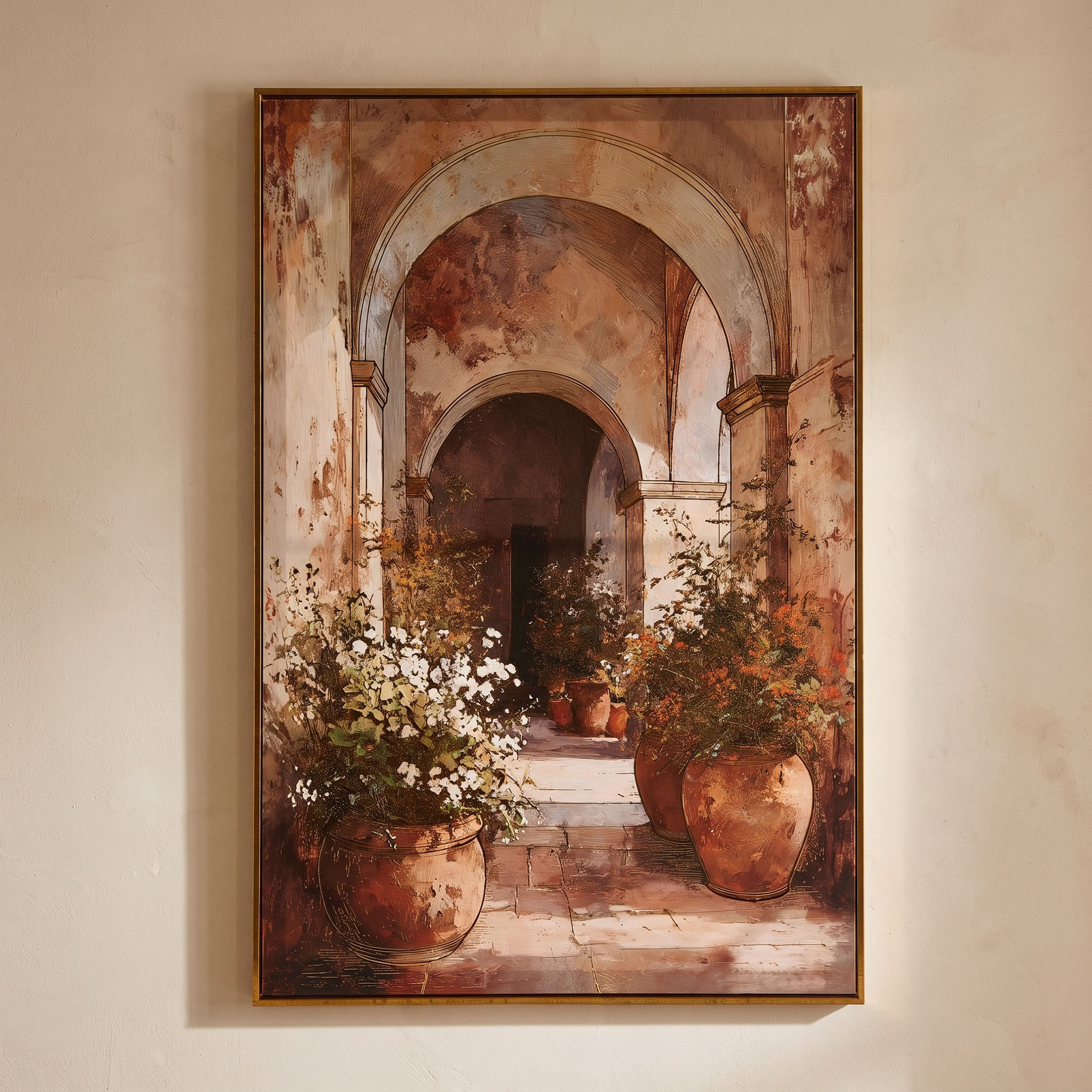 Cyprus Carl with Gold Foil Framed Picture - 60x90x2.8 cm-hbxhomeware-hbxdecorandfurnishings-image-1